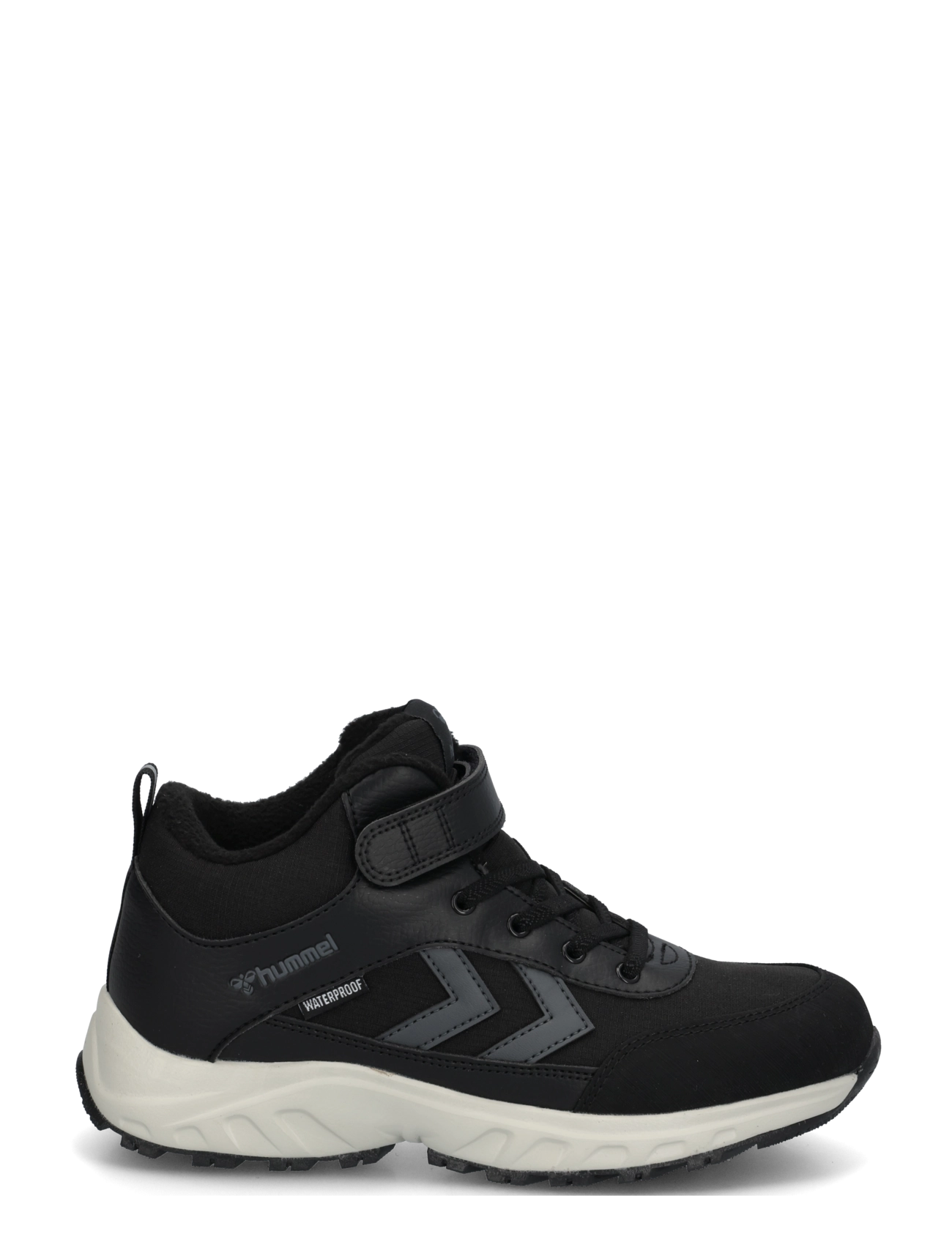 Hummel - ROOT TEX JR - hoher schnitt - black/grey - 2