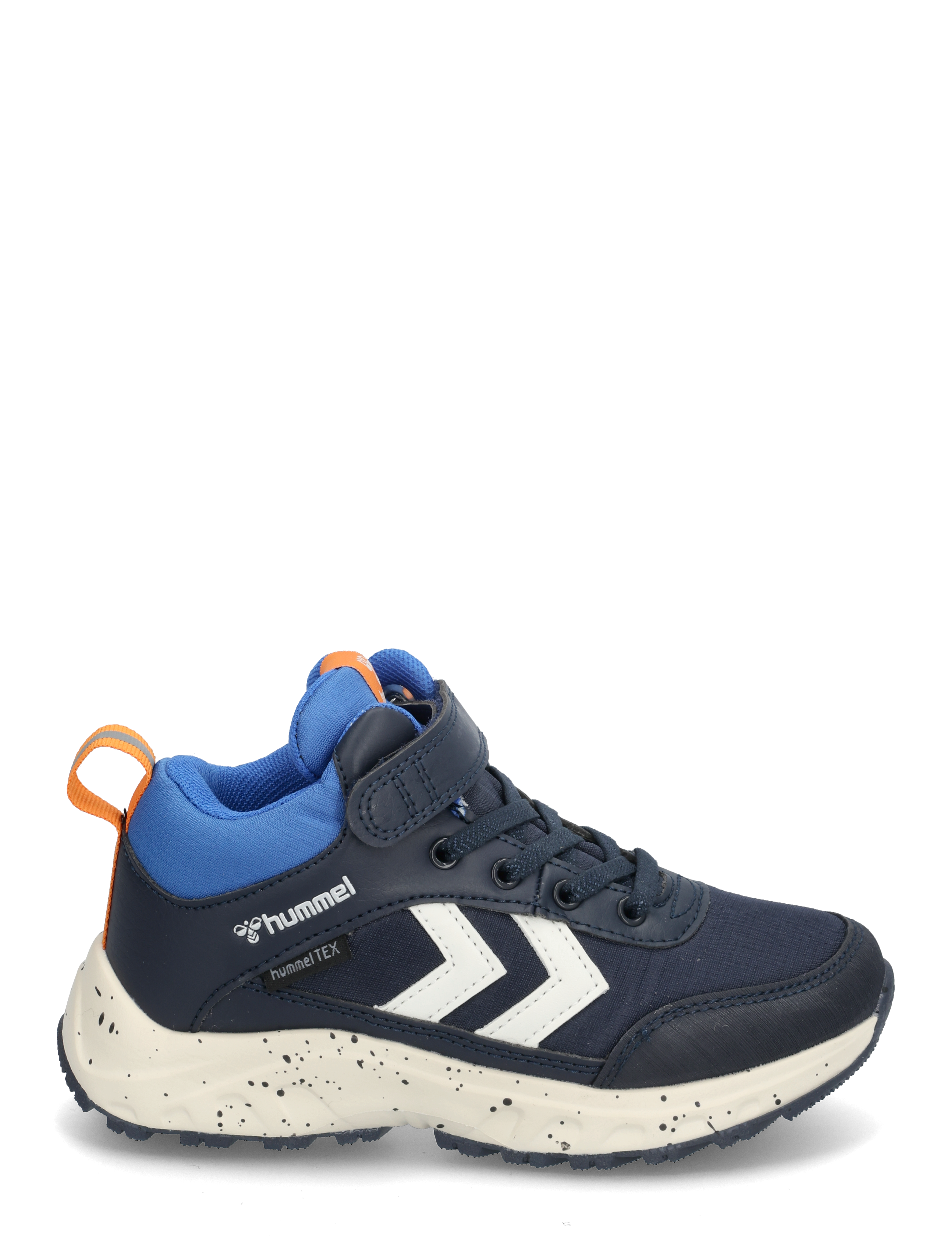 Hummel - ROOT TEX JR - höga sneakers - black iris/marshmallow - 1