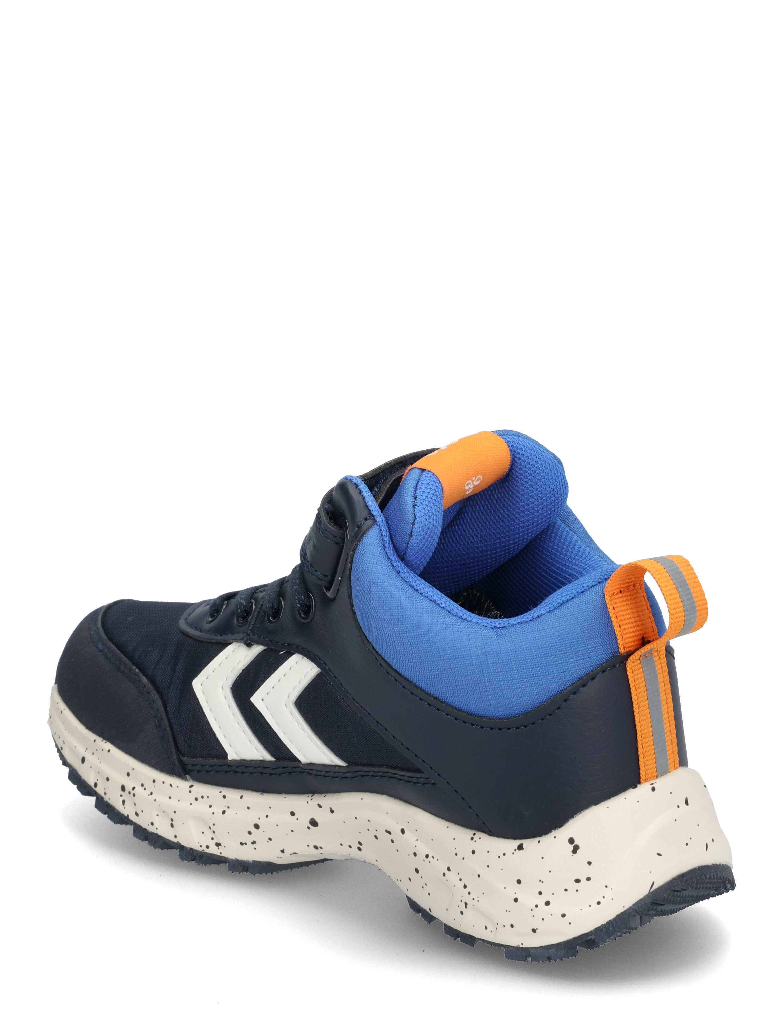 Hummel - ROOT TEX JR - höga sneakers - black iris/marshmallow - 2