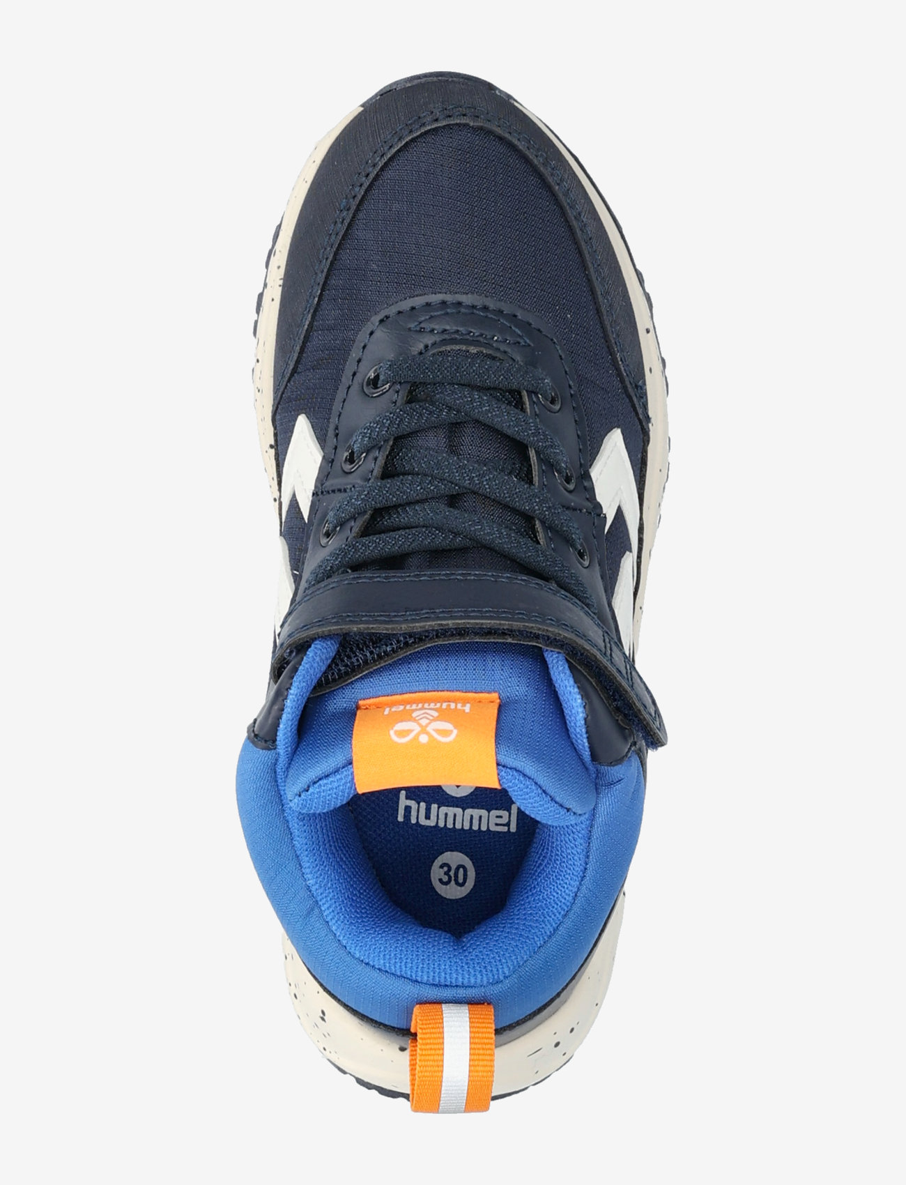 Hummel - ROOT TEX JR - høje sneakers - black iris/marshmallow - 4