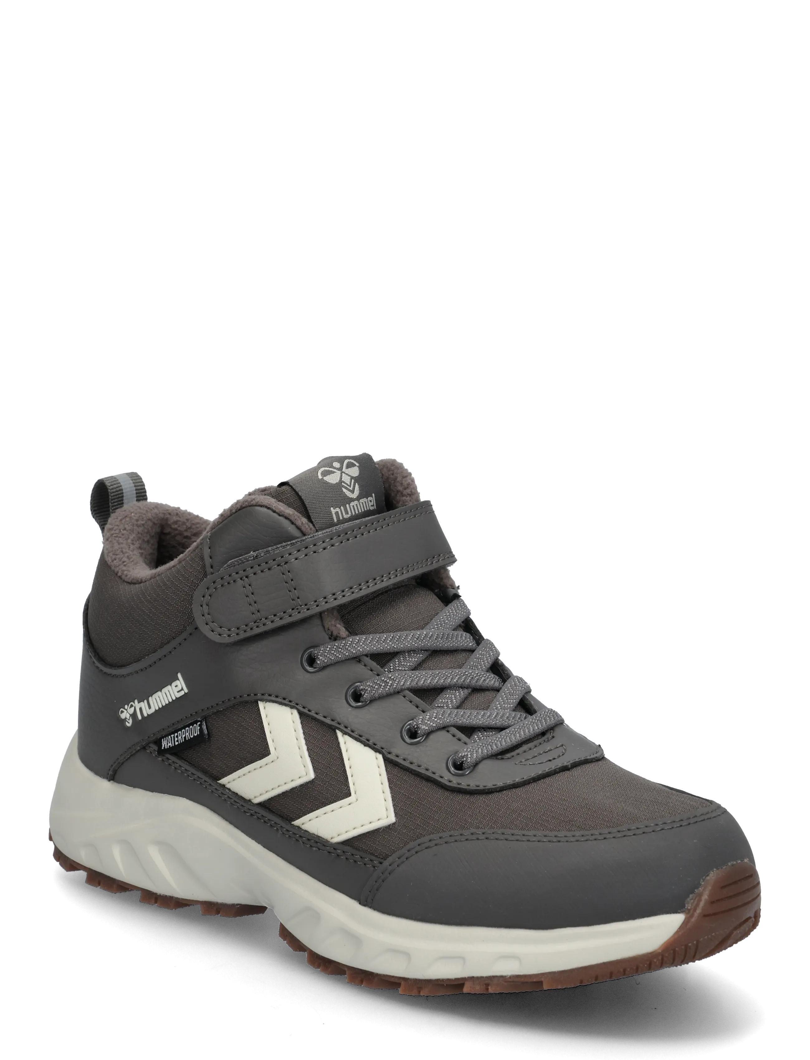 Hummel ROOT TEX JR - Sportskor - DARK GULL GRAY / grey