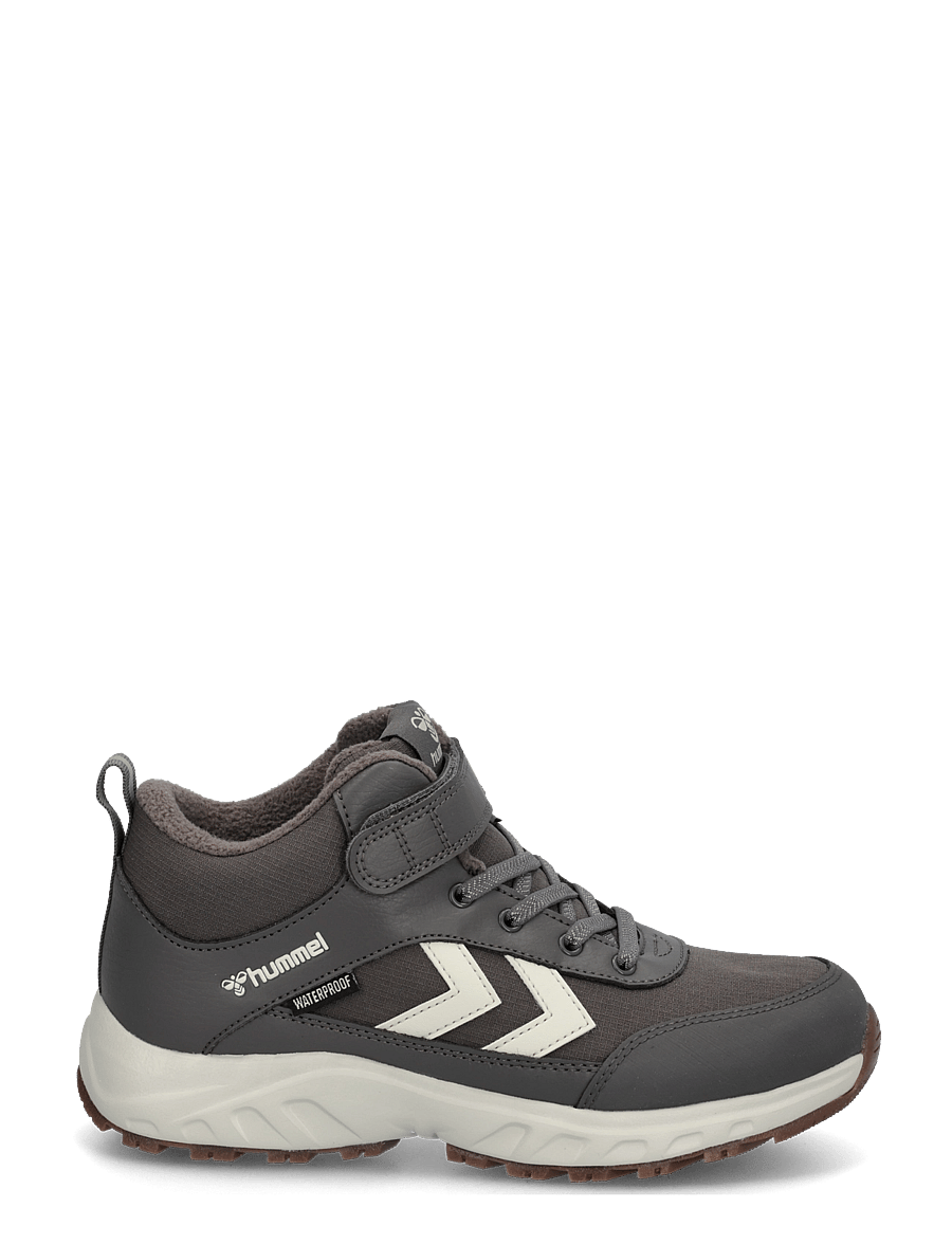 Hummel - ROOT TEX JR - høje sneakers - dark gull gray - 2