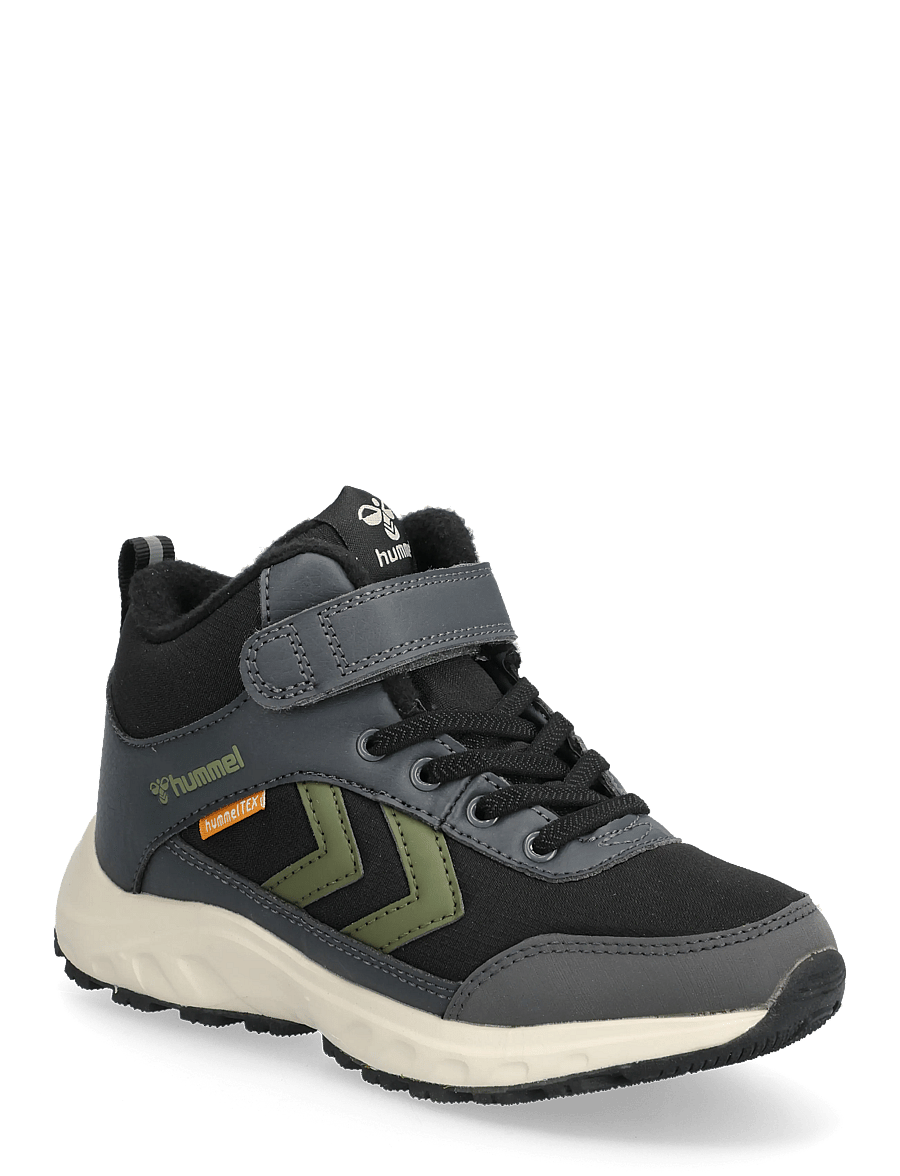 Hummel - ROOT TEX JR - høje sneakers - ebony - 0