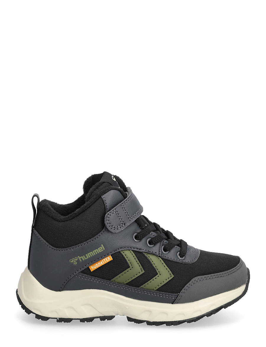 Hummel - ROOT TEX JR - høje sneakers - ebony - 1