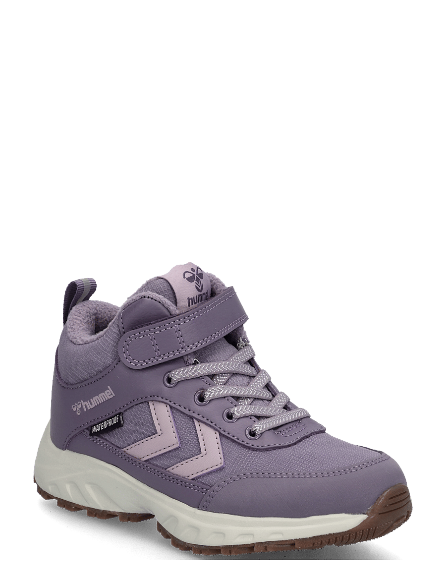 Hummel - ROOT TEX JR - høje sneakers - gray ridge - 0