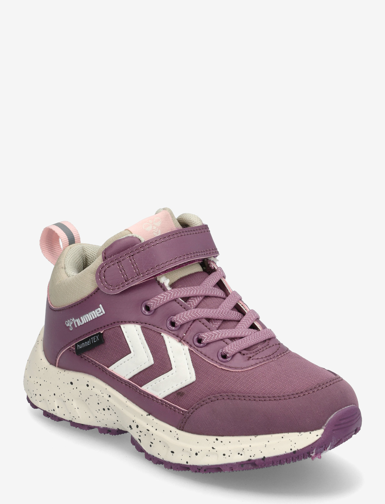 Hummel - ROOT TEX JR - høje sneakers - tulipwood - 0