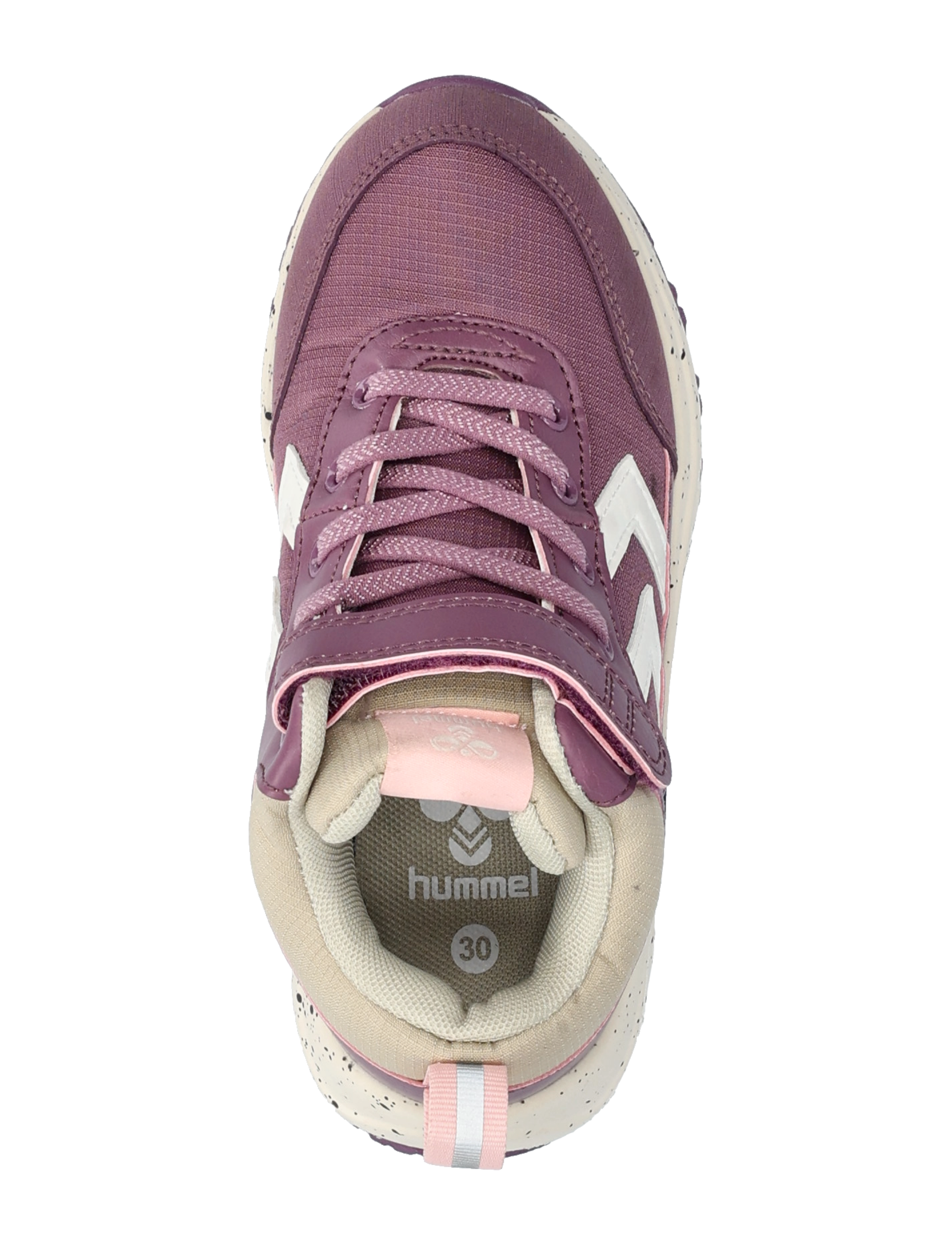 Hummel - ROOT TEX JR - korkeavartiset tennarit - tulipwood - 4
