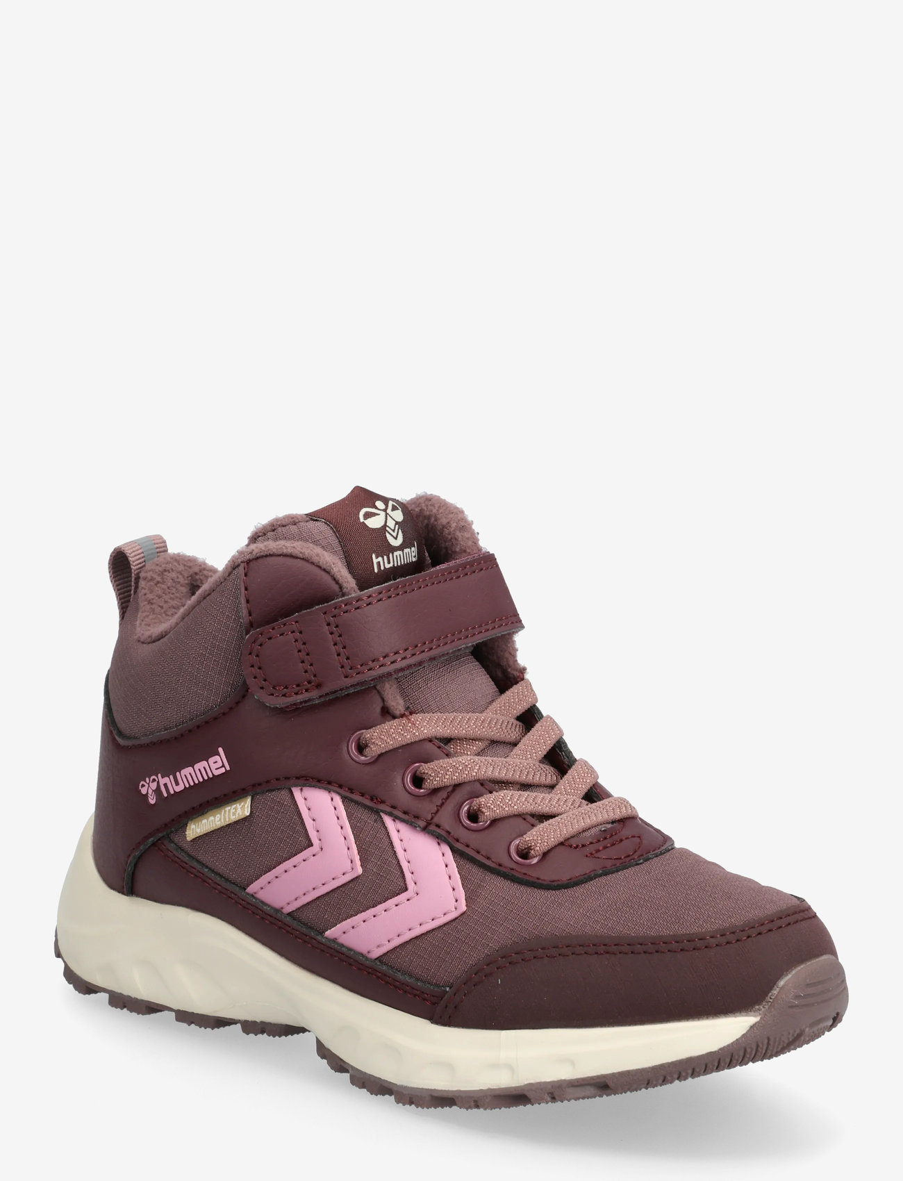 Hummel - ROOT TEX JR - höga sneakers - vineyard wine - 0