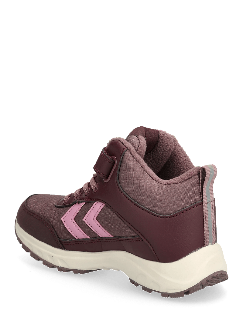 Hummel - ROOT TEX JR - höga sneakers - vineyard wine - 2