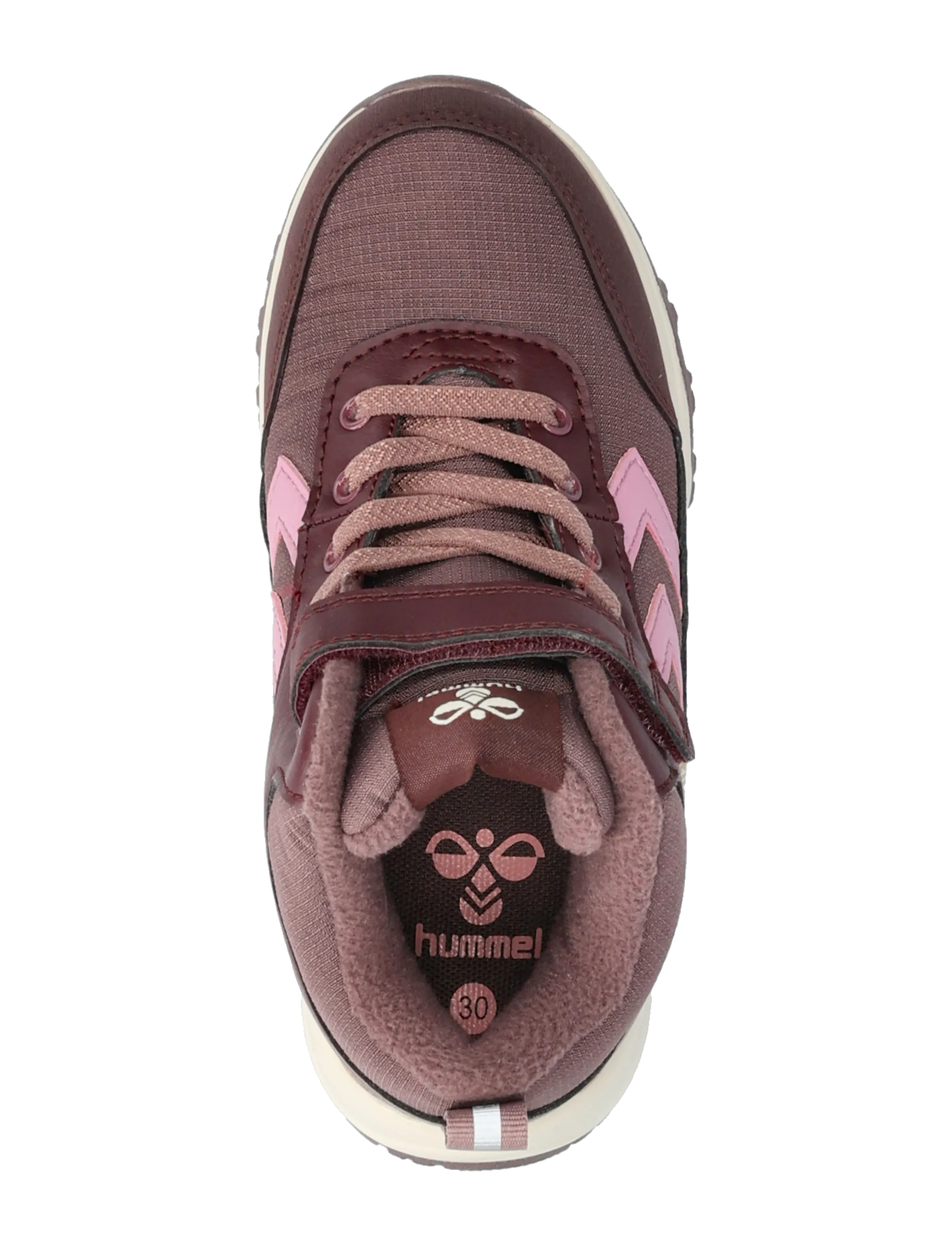 Hummel - ROOT TEX JR - höga sneakers - vineyard wine - 3