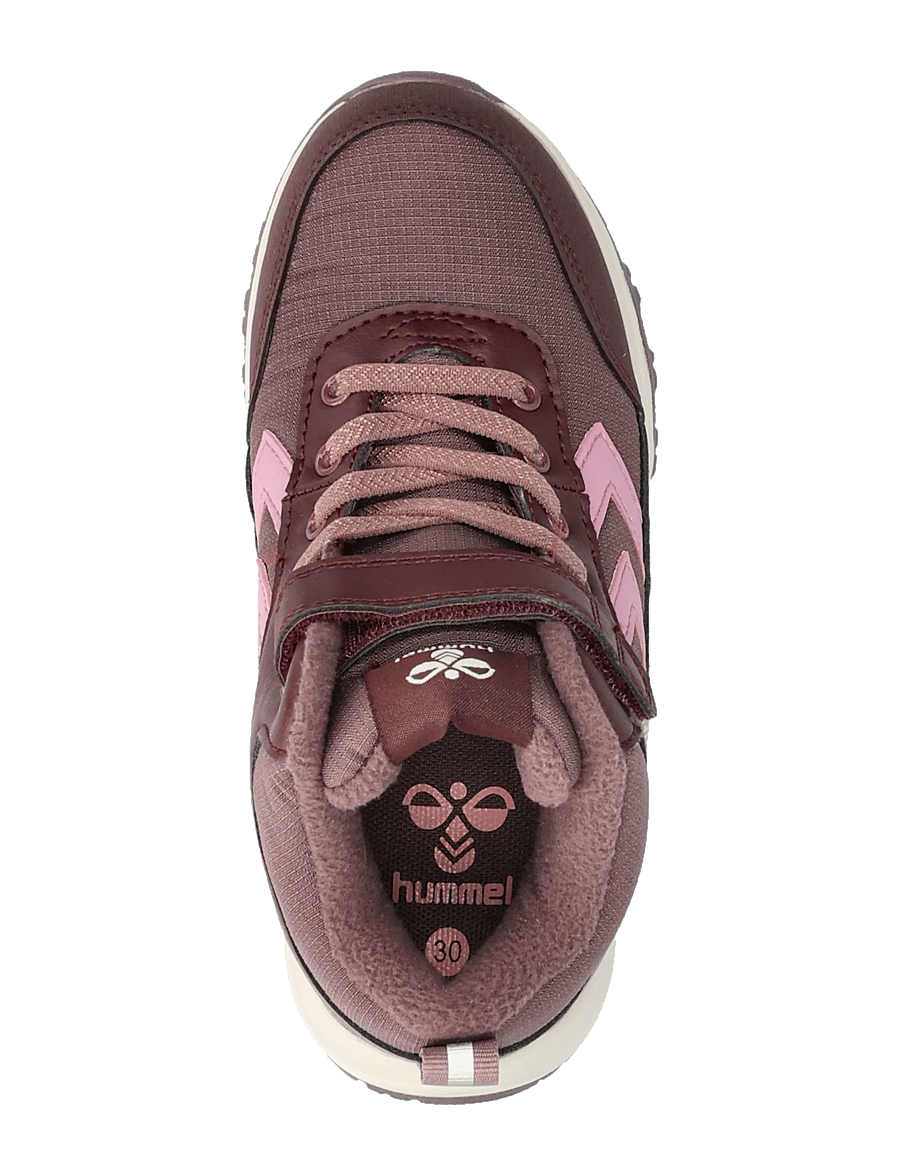 Hummel - ROOT TEX JR - høje sneakers - vineyard wine - 3
