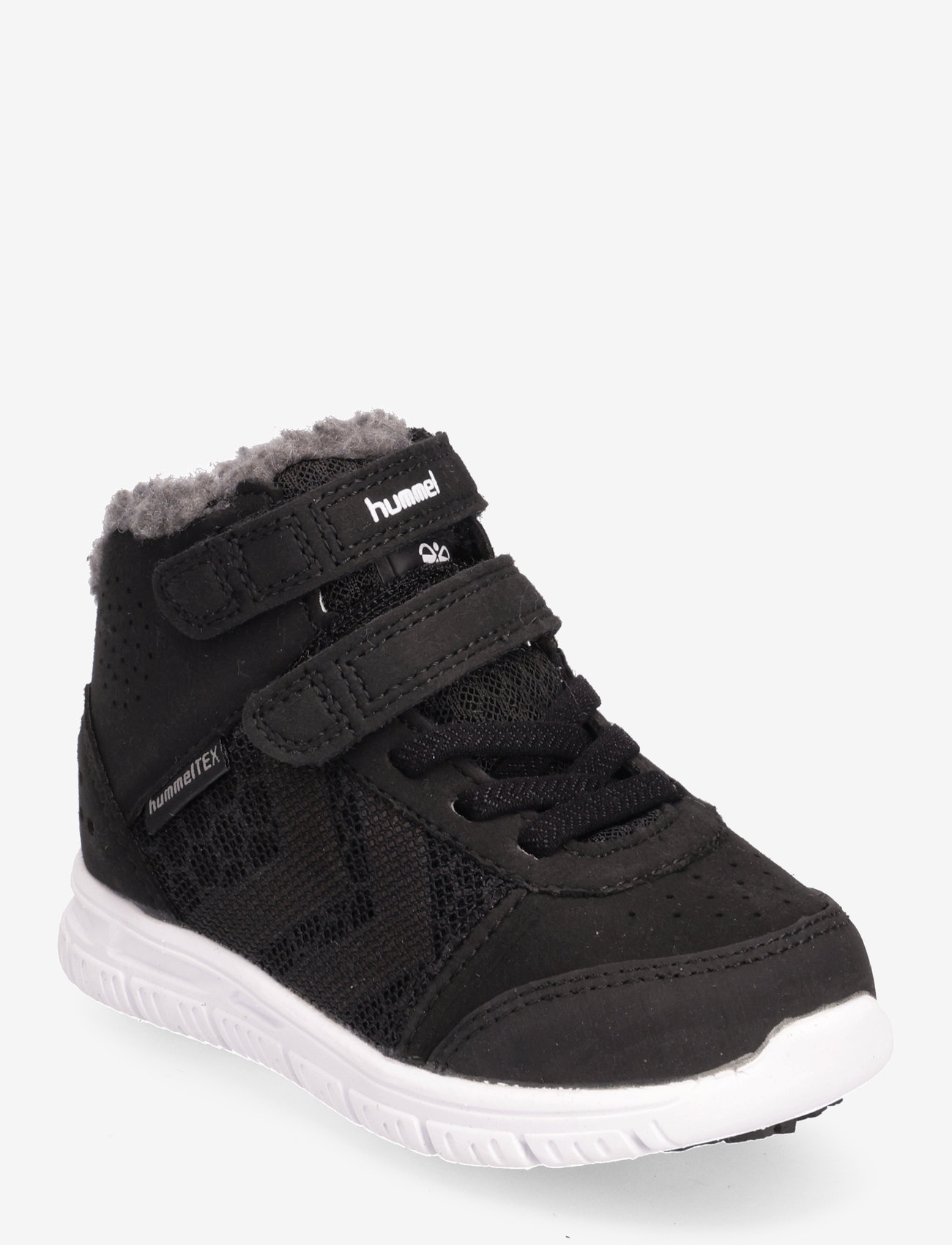 Hummel - CROSSLITE WINTER MID TEX JR - herbstschuhe - black - 0