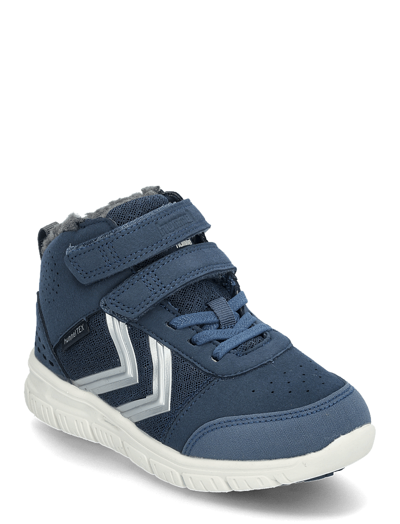 Hummel - CROSSLITE WINTER MID TEX JR - skor - dark denim - 0