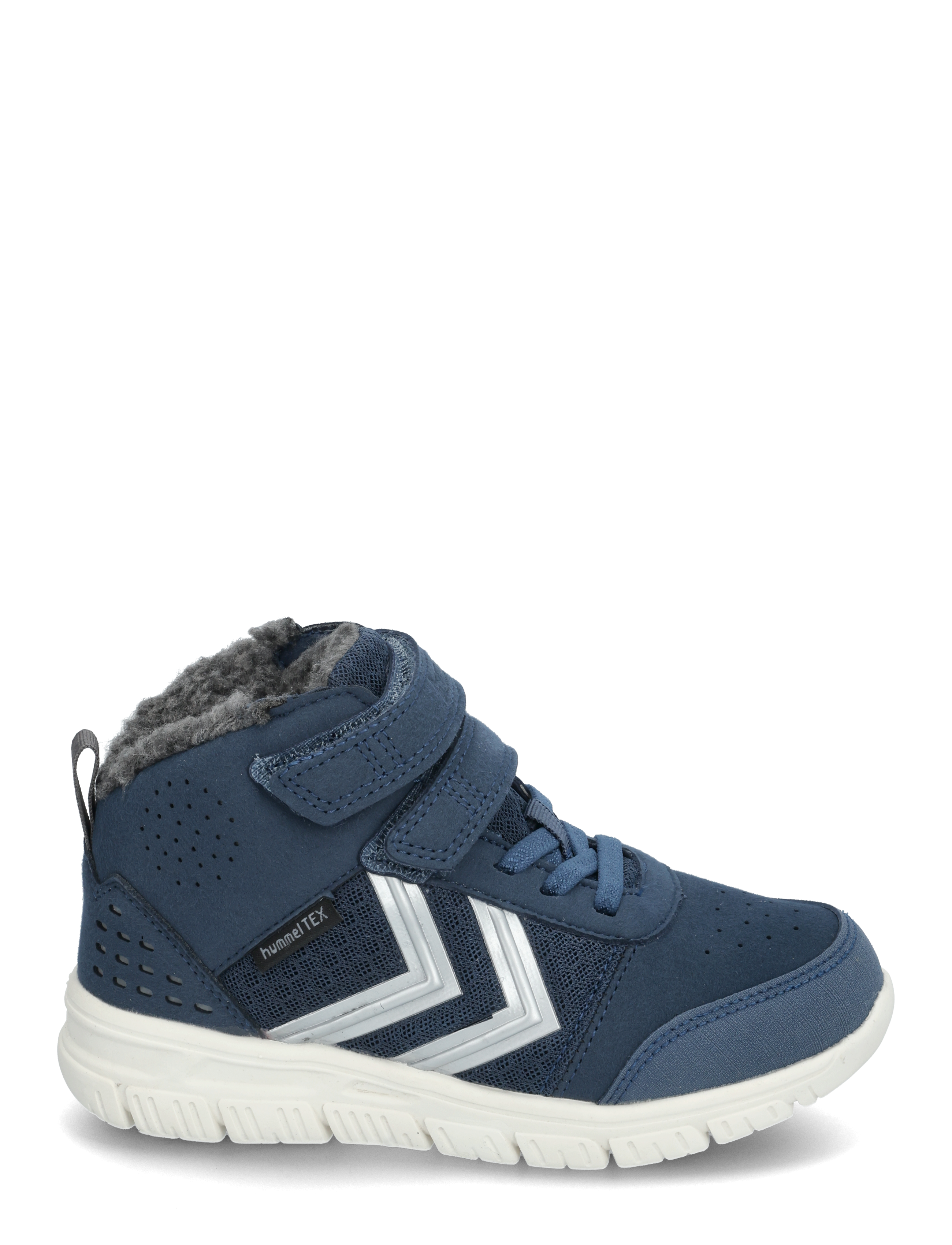 Hummel - CROSSLITE WINTER MID TEX JR - shoes - dark denim - 1