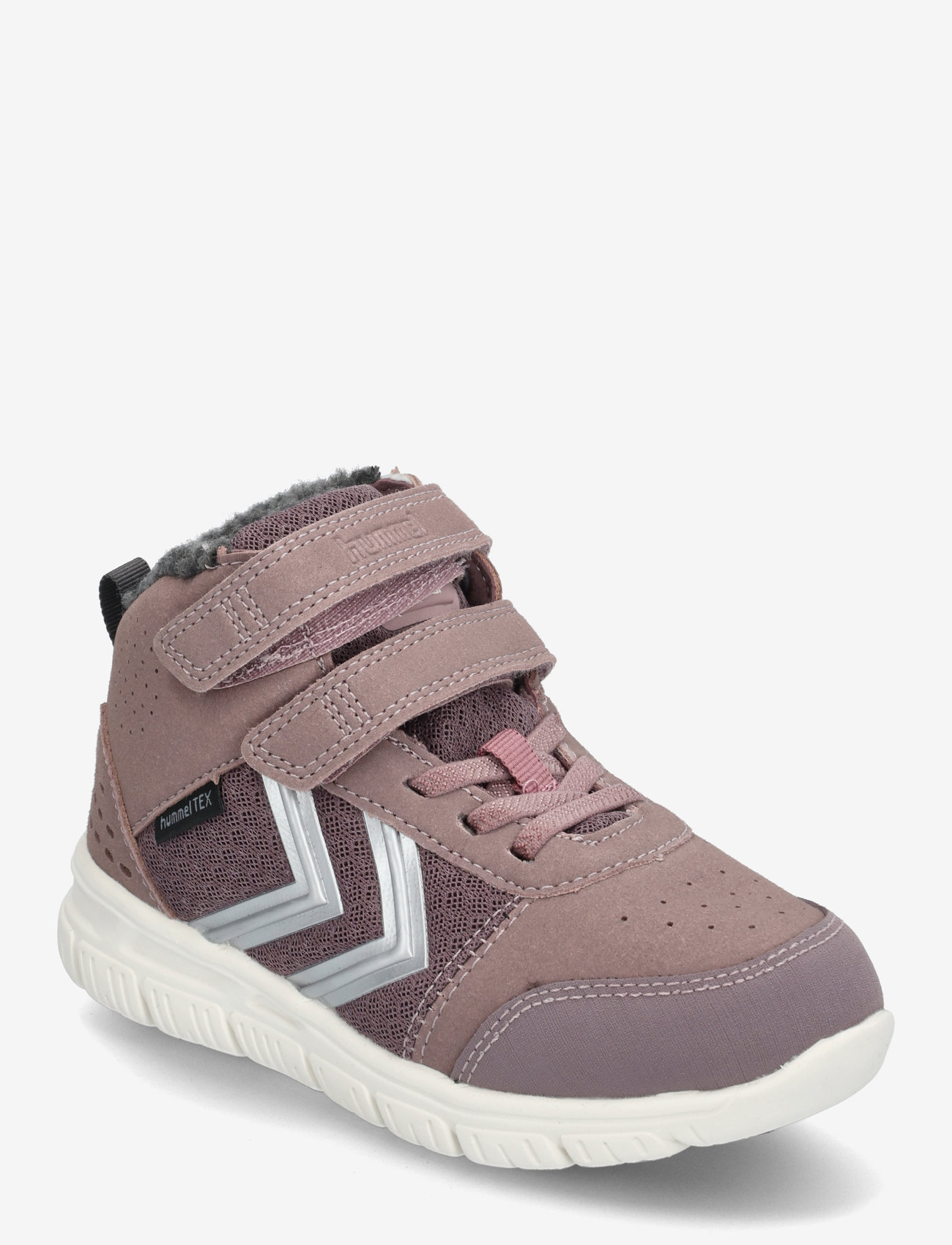 Hummel - CROSSLITE WINTER MID TEX JR - vinter boots - twilight mauve - 0