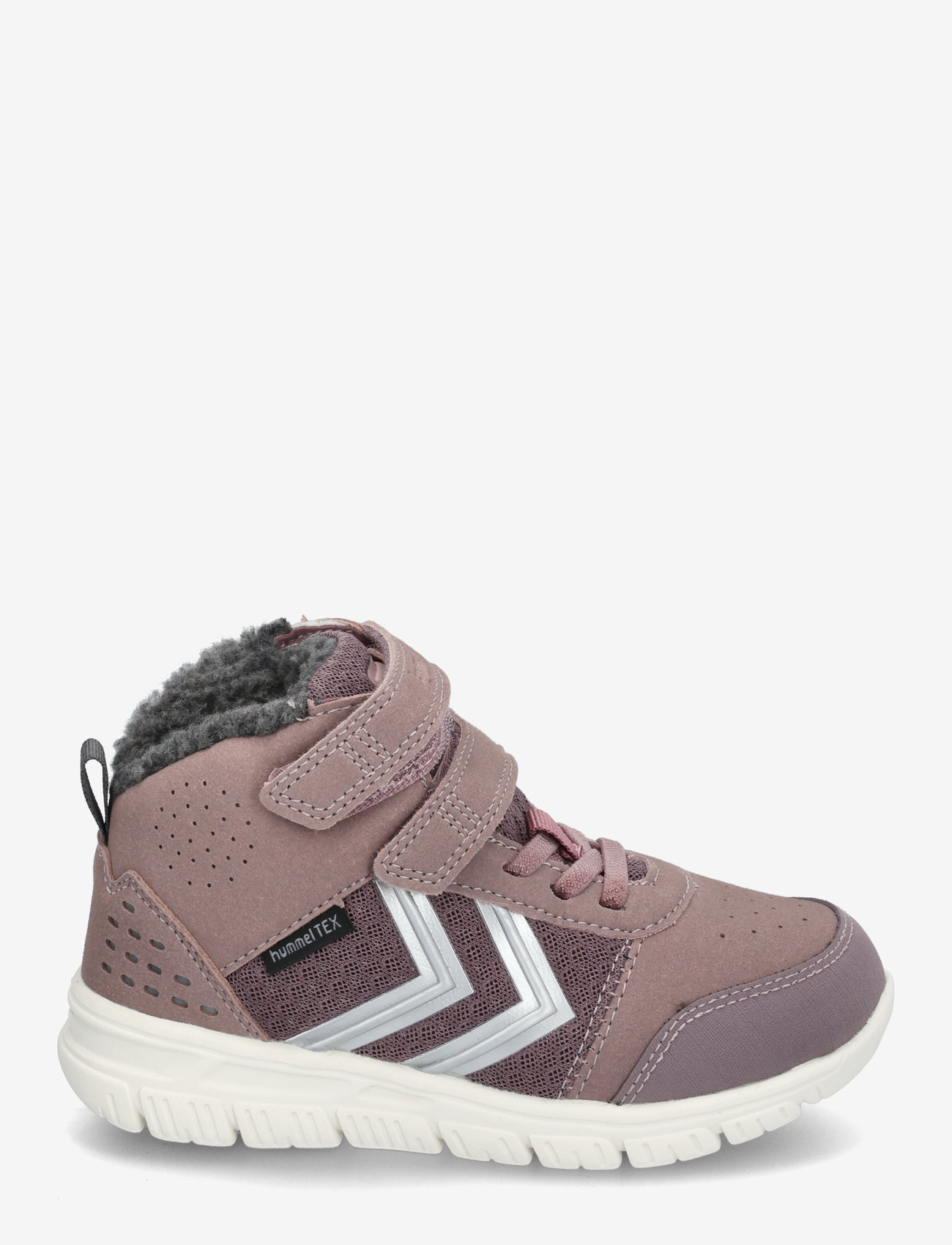 Hummel - CROSSLITE WINTER MID TEX JR - vinter boots - twilight mauve - 1