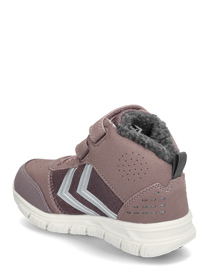 Hummel - CROSSLITE WINTER MID TEX JR - vinter boots - twilight mauve - 2