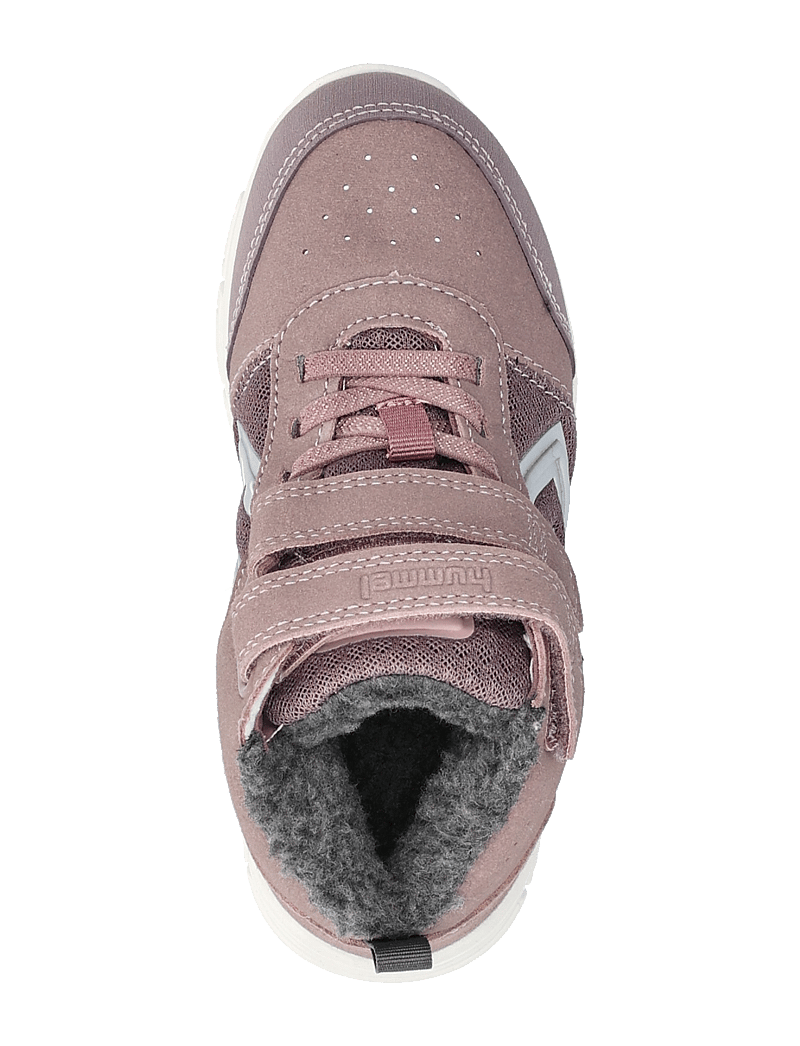 Hummel - CROSSLITE WINTER MID TEX JR - vinter boots - twilight mauve - 3