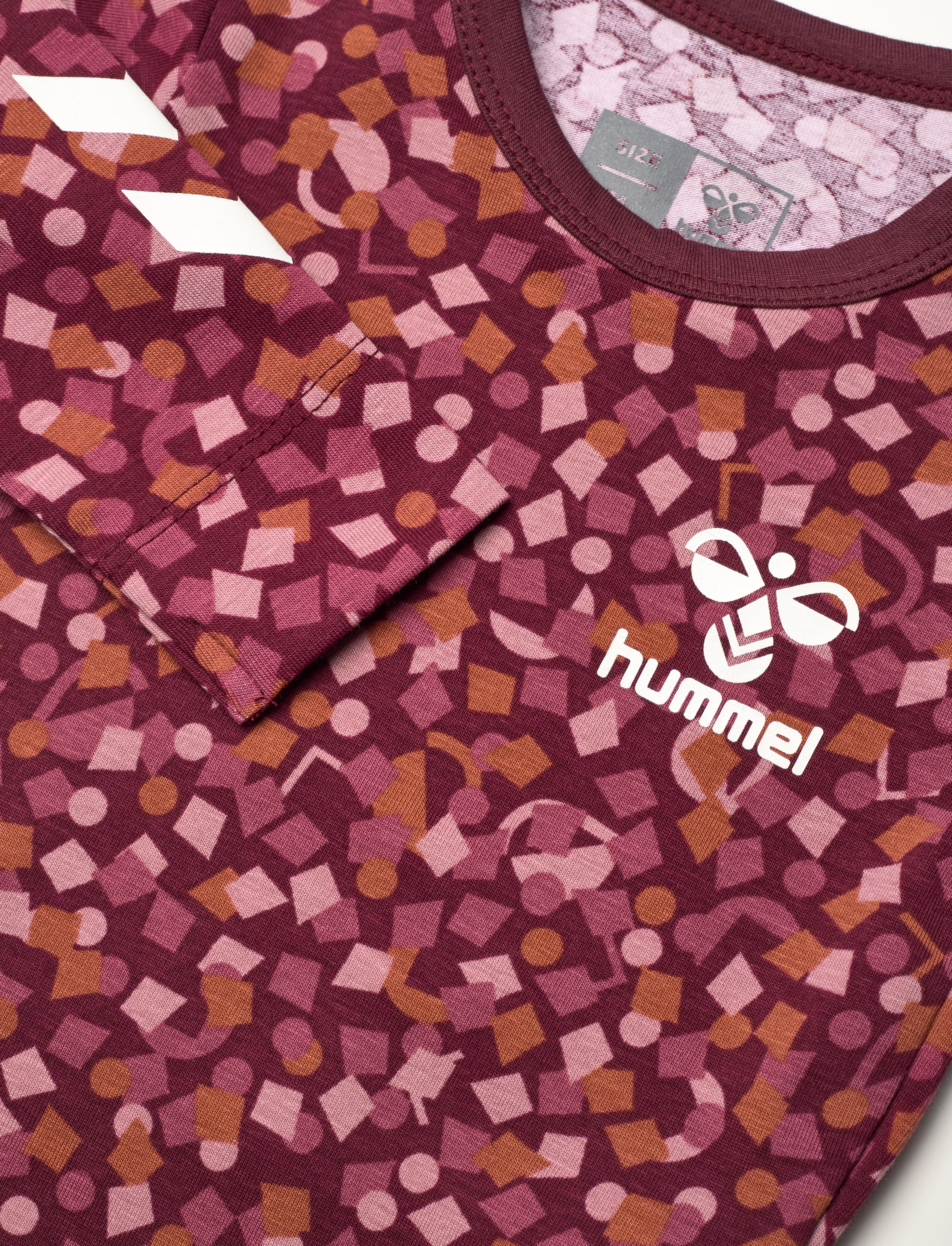 Hummel - hmlCONFETTI BODY L/S - windsor wine - 2