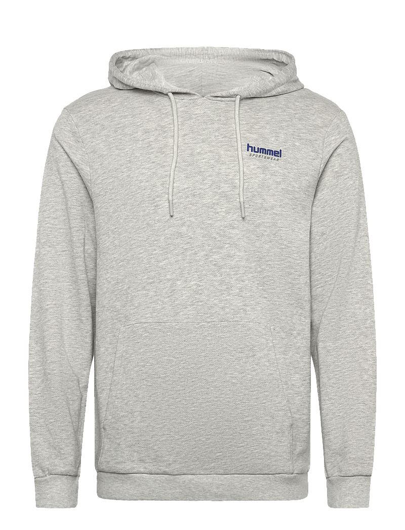 Hummel - hmlLGC AUSTIN HOODIE - hættetrøjer - legacy melange - 0