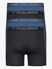 Hummel - hmlMARSTON 4-PACK BOXERS - boxer briefs - black/insigina blue - 1