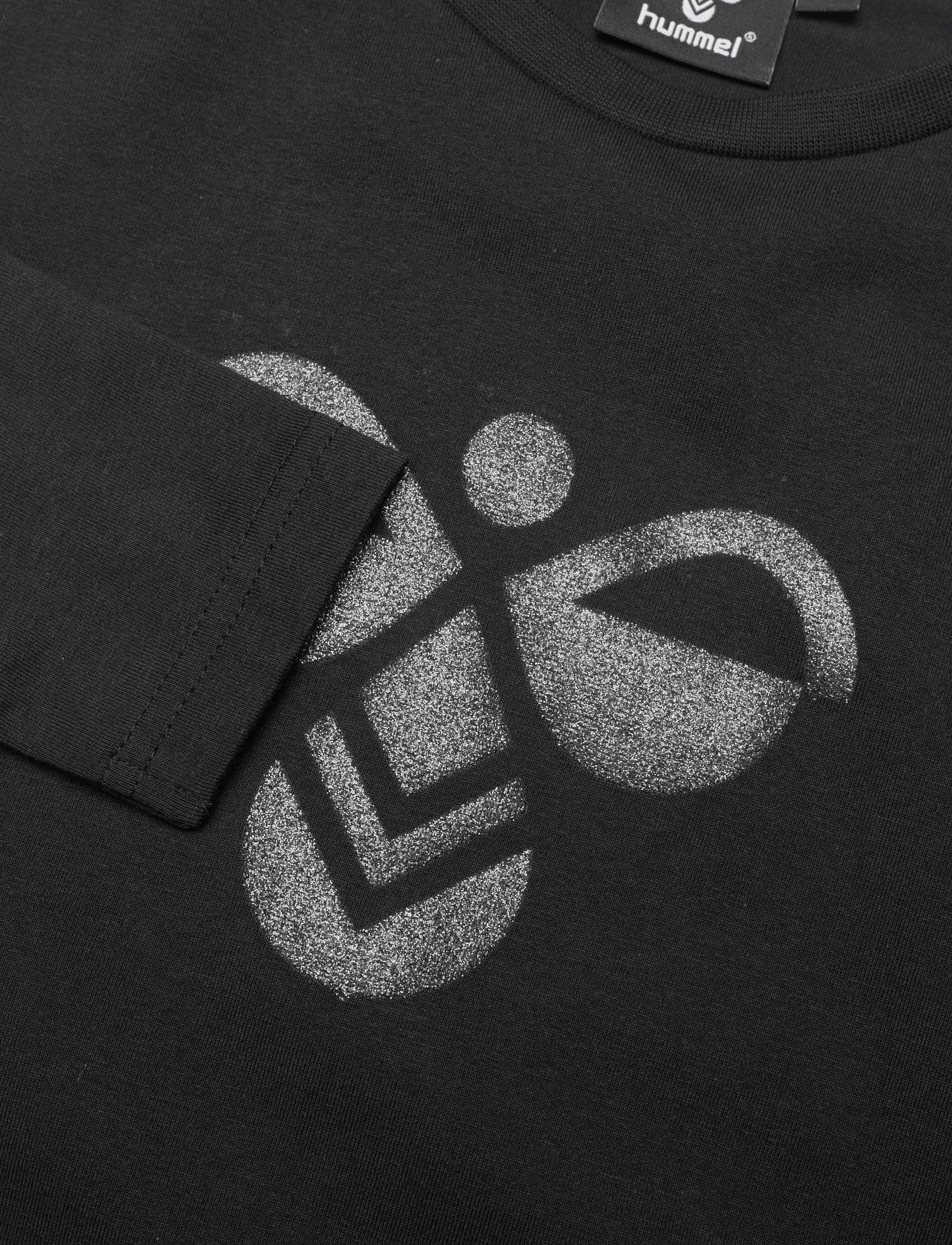 Hummel - hmlGLITTER T-SHIRT L/S - black - 5