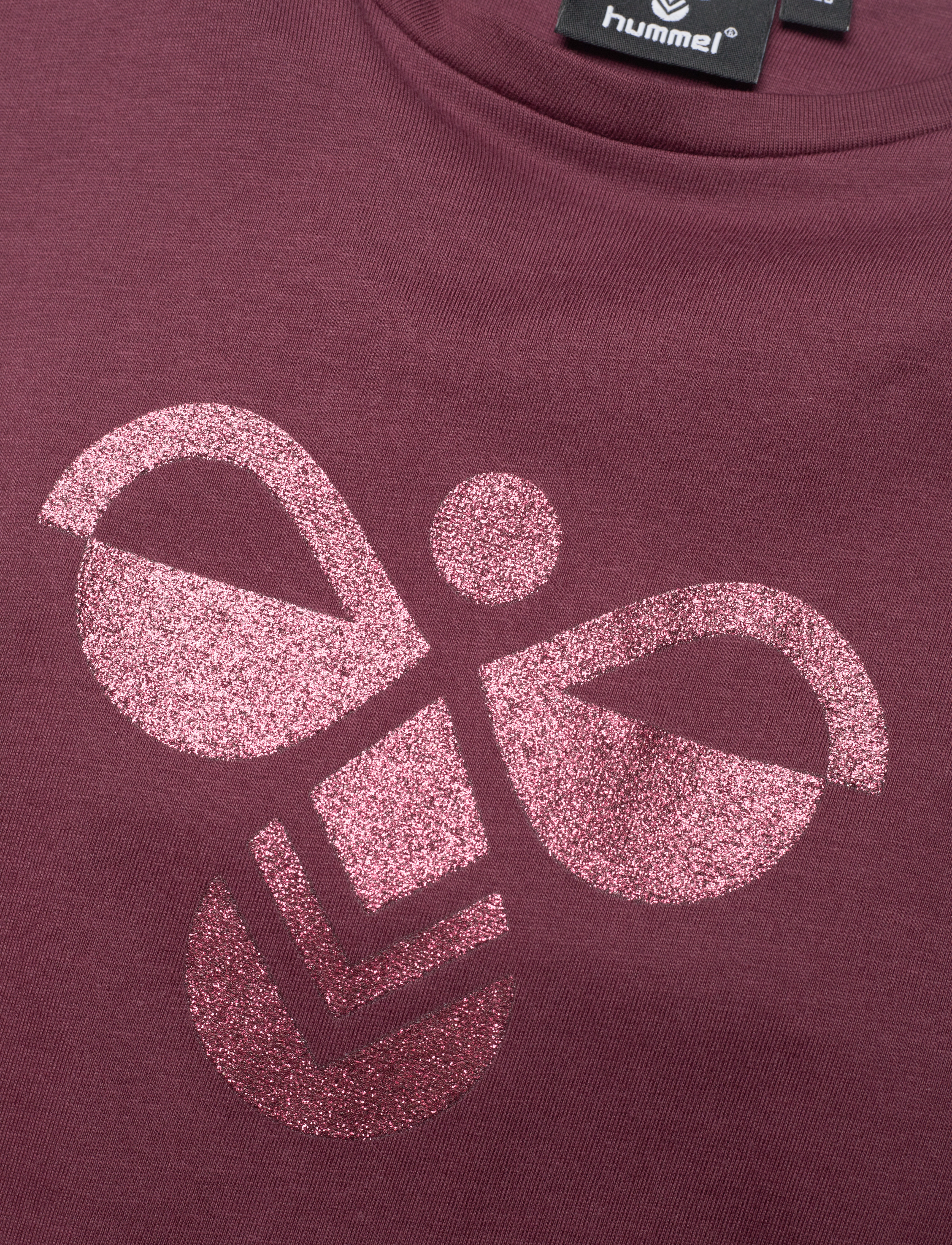 Hummel - hmlDIEZ T-SHIRT S/S - windsor wine - 5