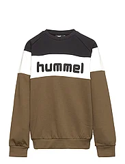 Hummel - hmlCLAES SWEATSHIRT - sweatshirts - dark olive - 0