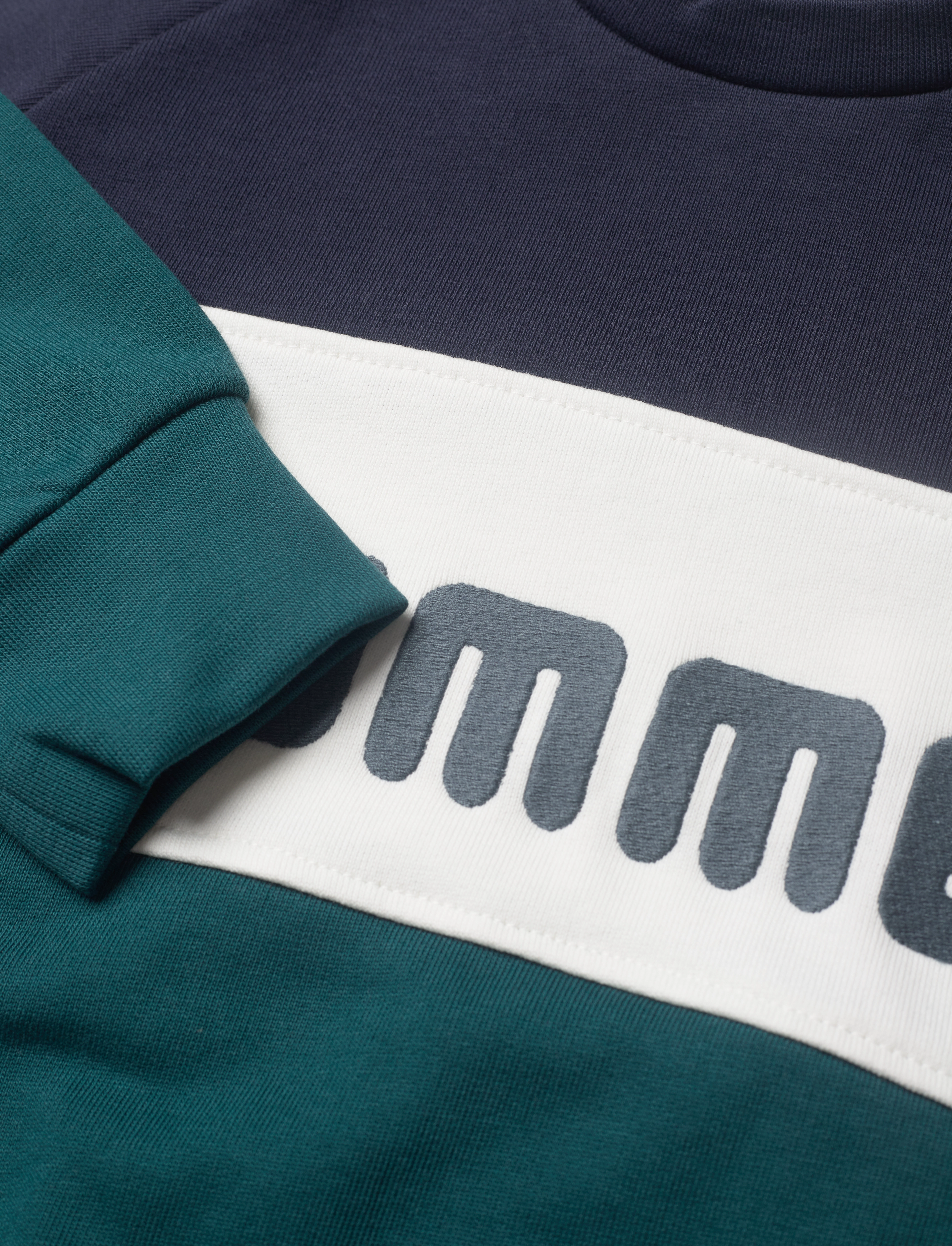 Hummel - hmlCLAES SWEATSHIRT - deep teal - 4