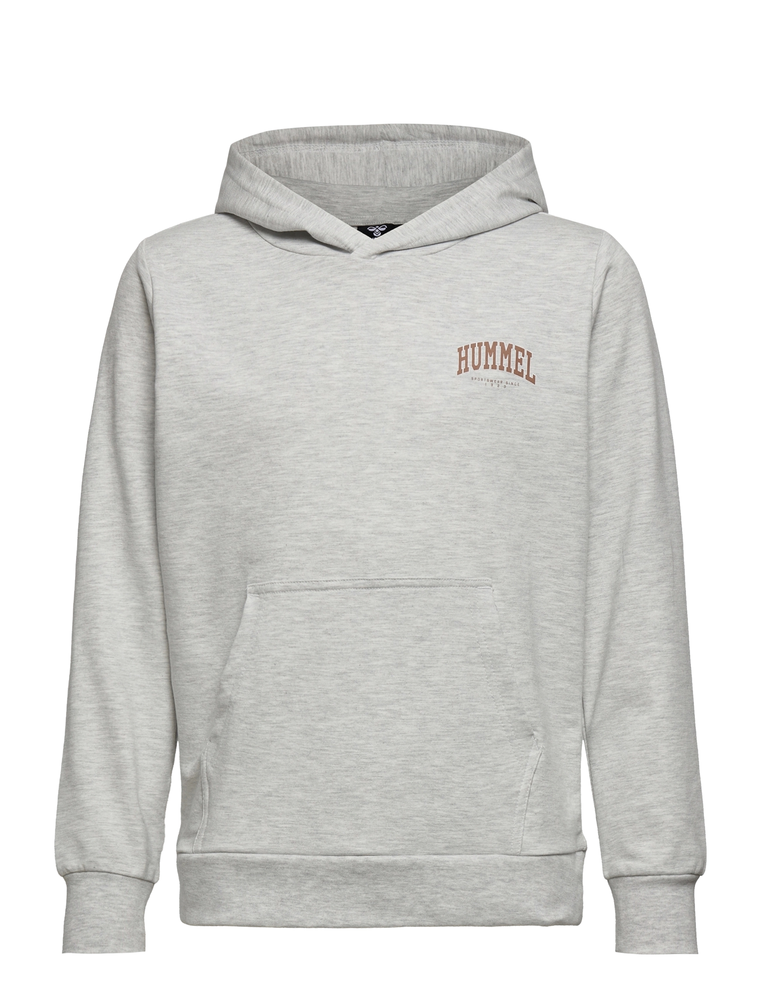 hmlFAST HOODIE - LIGHT GREY MELANGE