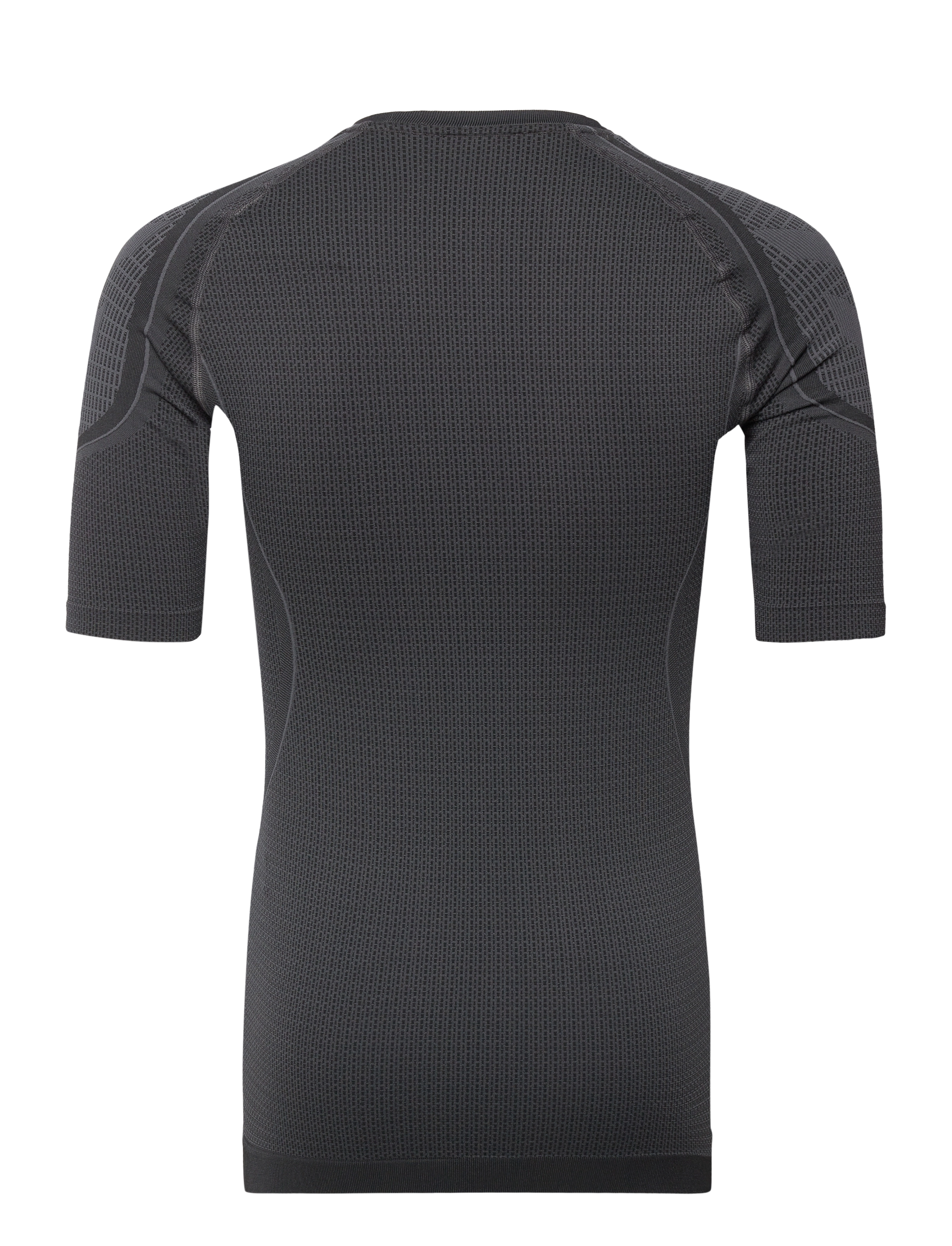 Hummel - hmlMT OLLI SEAMLESS TIGHT T-SHIRT - black/asphalt melange - 1