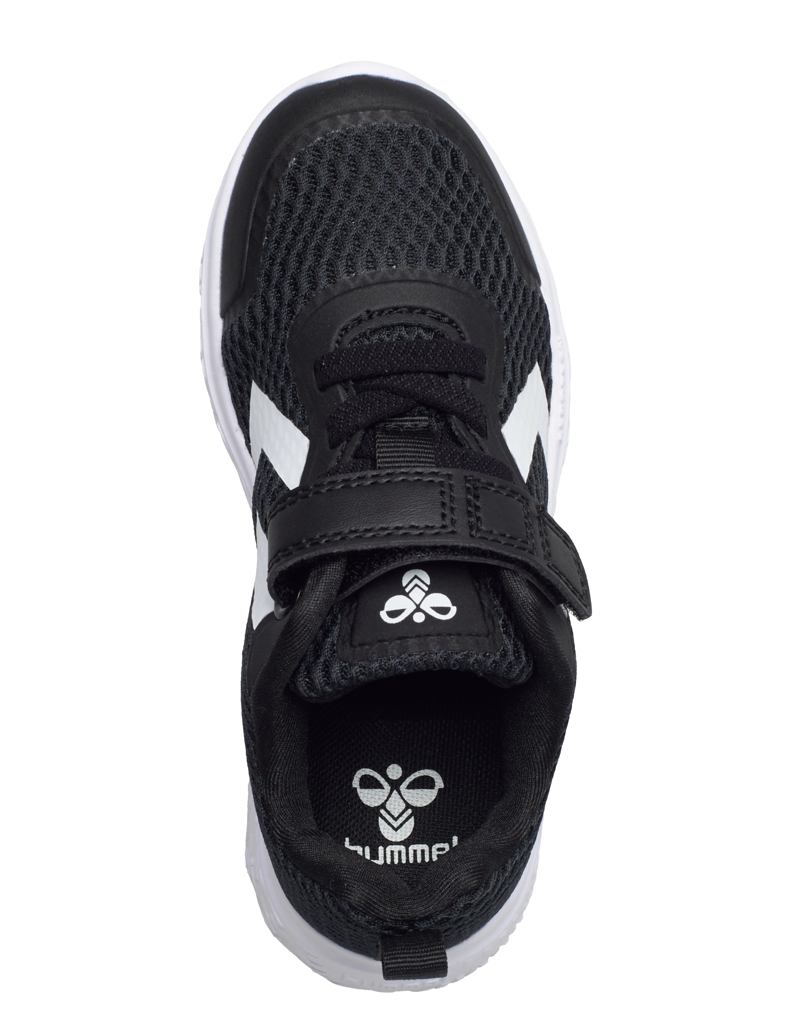 Hummel - ACTUS  RECYCLED JR - kõrge säärega tossud - black - 3