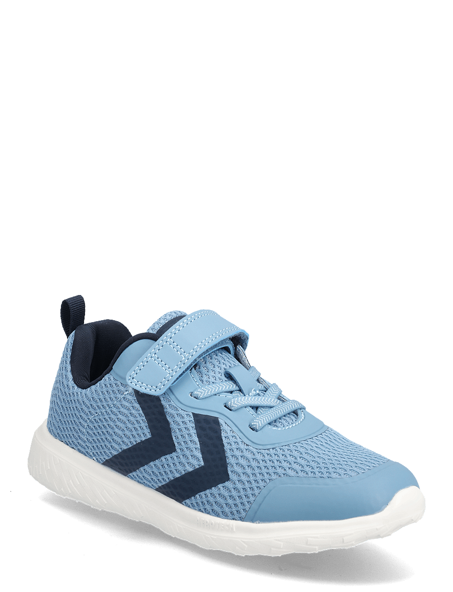 Hummel - ACTUS RECYCLED JR - matalavartiset tennarit - faded denim - 0