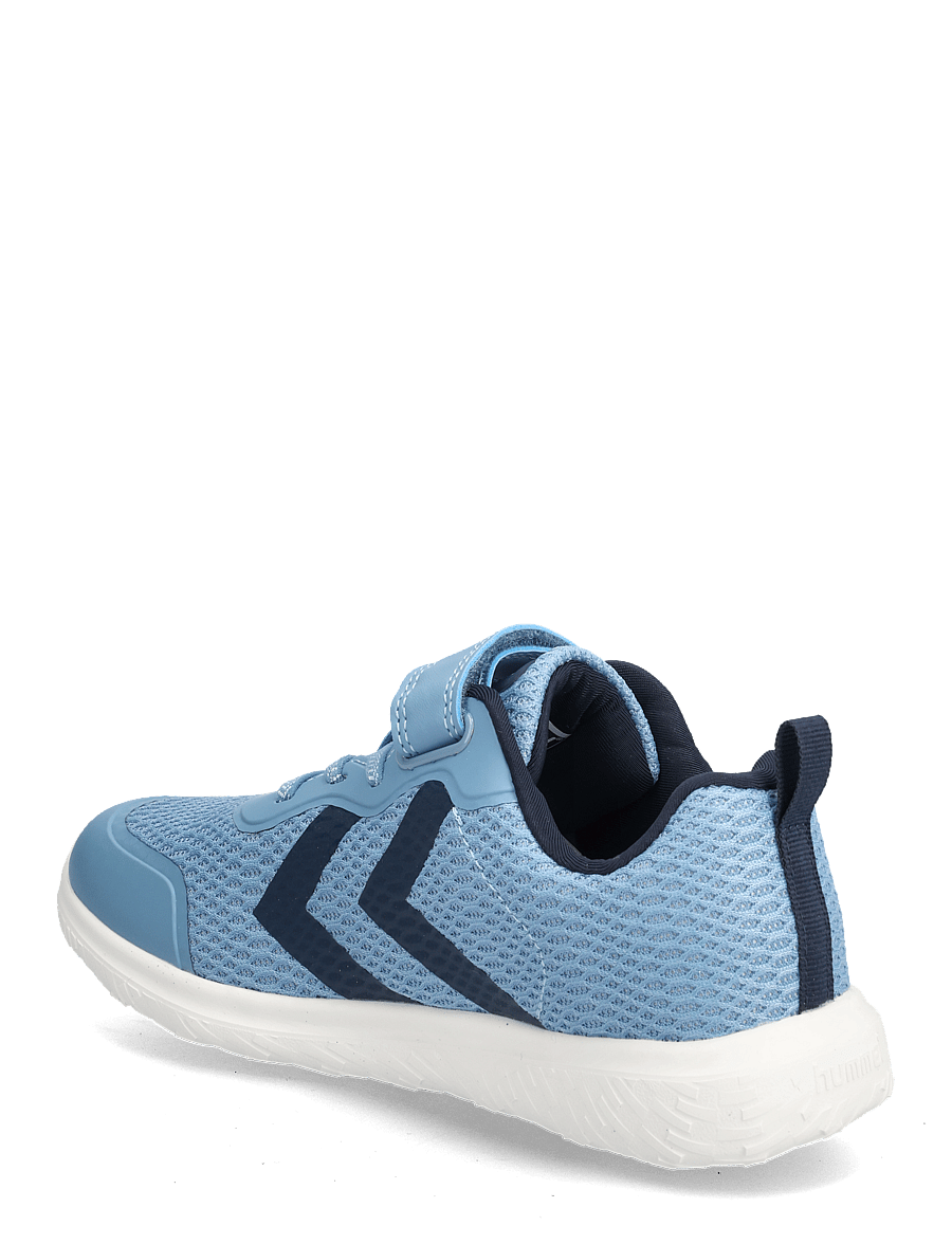 Hummel - ACTUS RECYCLED JR - matalavartiset tennarit - faded denim - 2