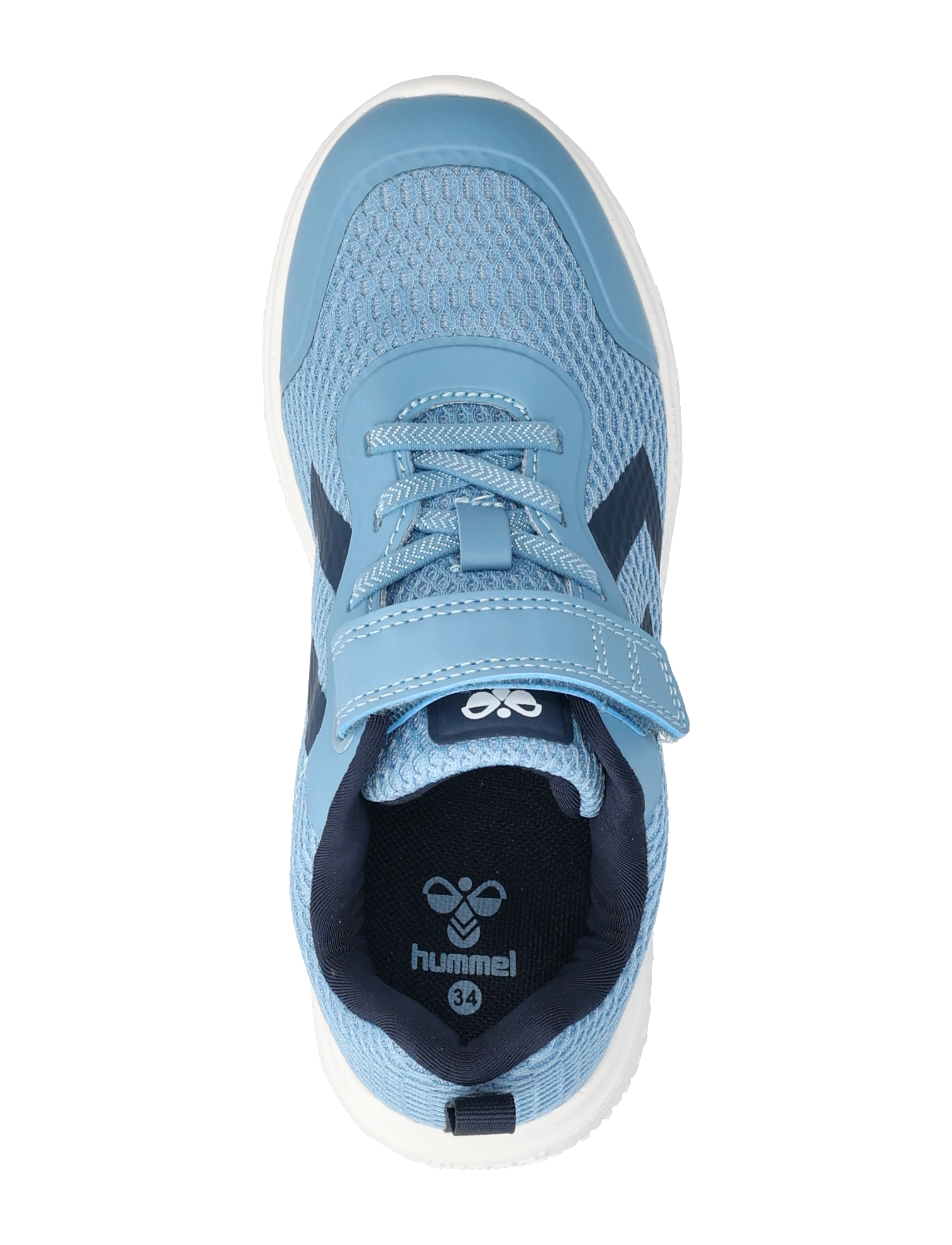 Hummel - ACTUS  RECYCLED JR - matalavartiset tennarit - faded denim - 3