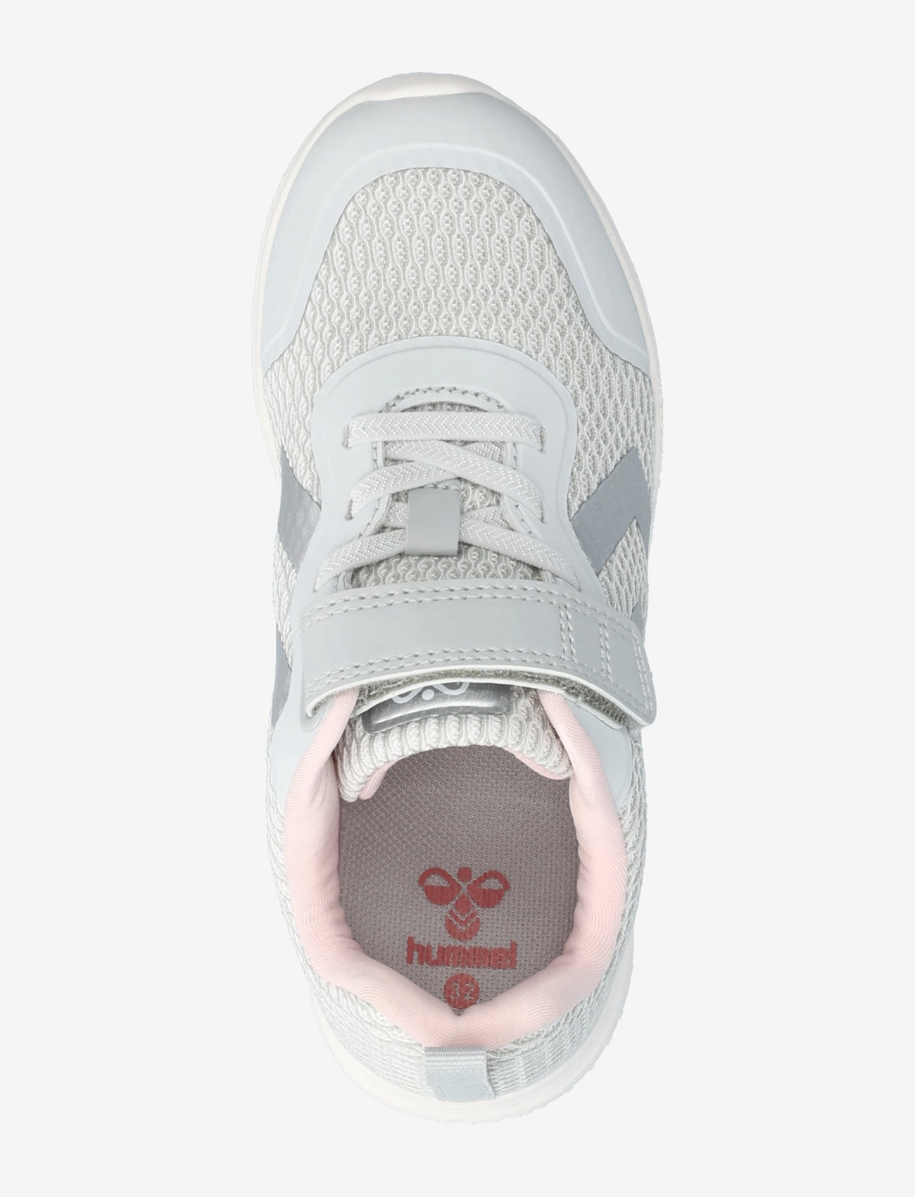 Hummel - ACTUS  RECYCLED JR - låga sneakers - grey/silver - 3