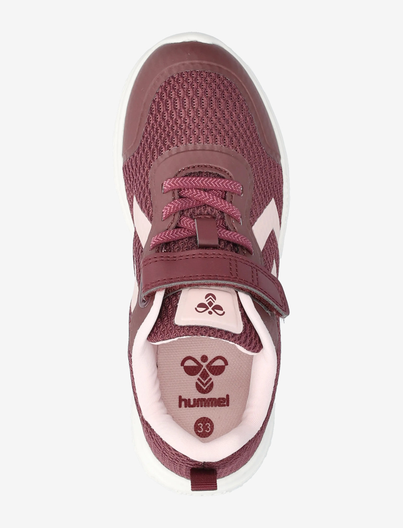 Hummel - ACTUS  RECYCLED JR - låga sneakers - vineyard wine - 3