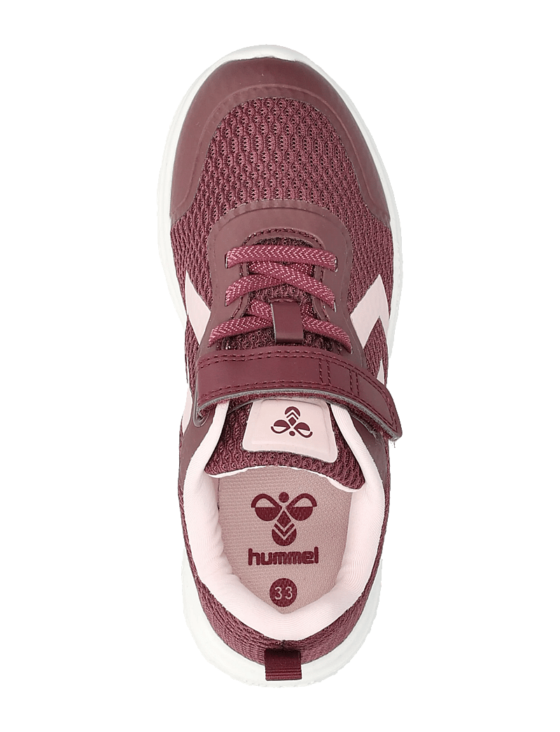 Hummel - ACTUS RECYCLED JR - låga sneakers - vineyard wine - 3