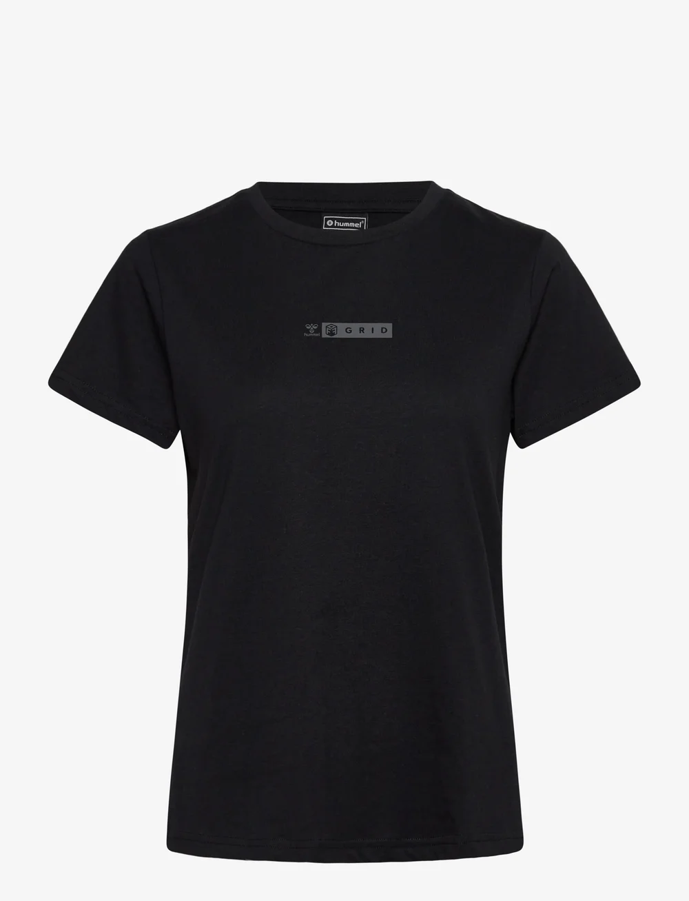 Hummel - hmlOFFGRID TEE S/S WO - t-shirts - jet black/forged iron - 0