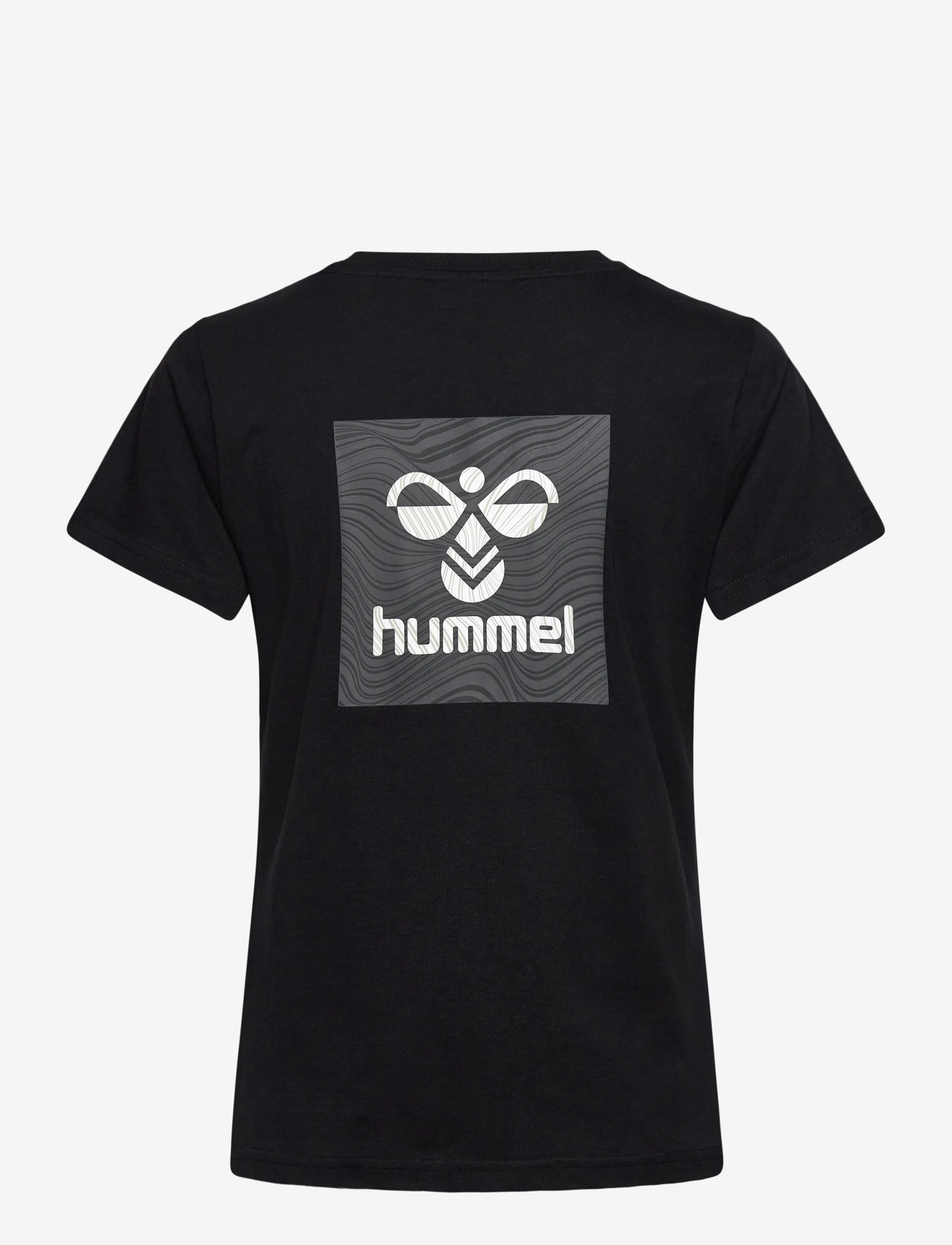Hummel - hmlOFFGRID TEE S/S WO - t-shirts - jet black/forged iron - 1