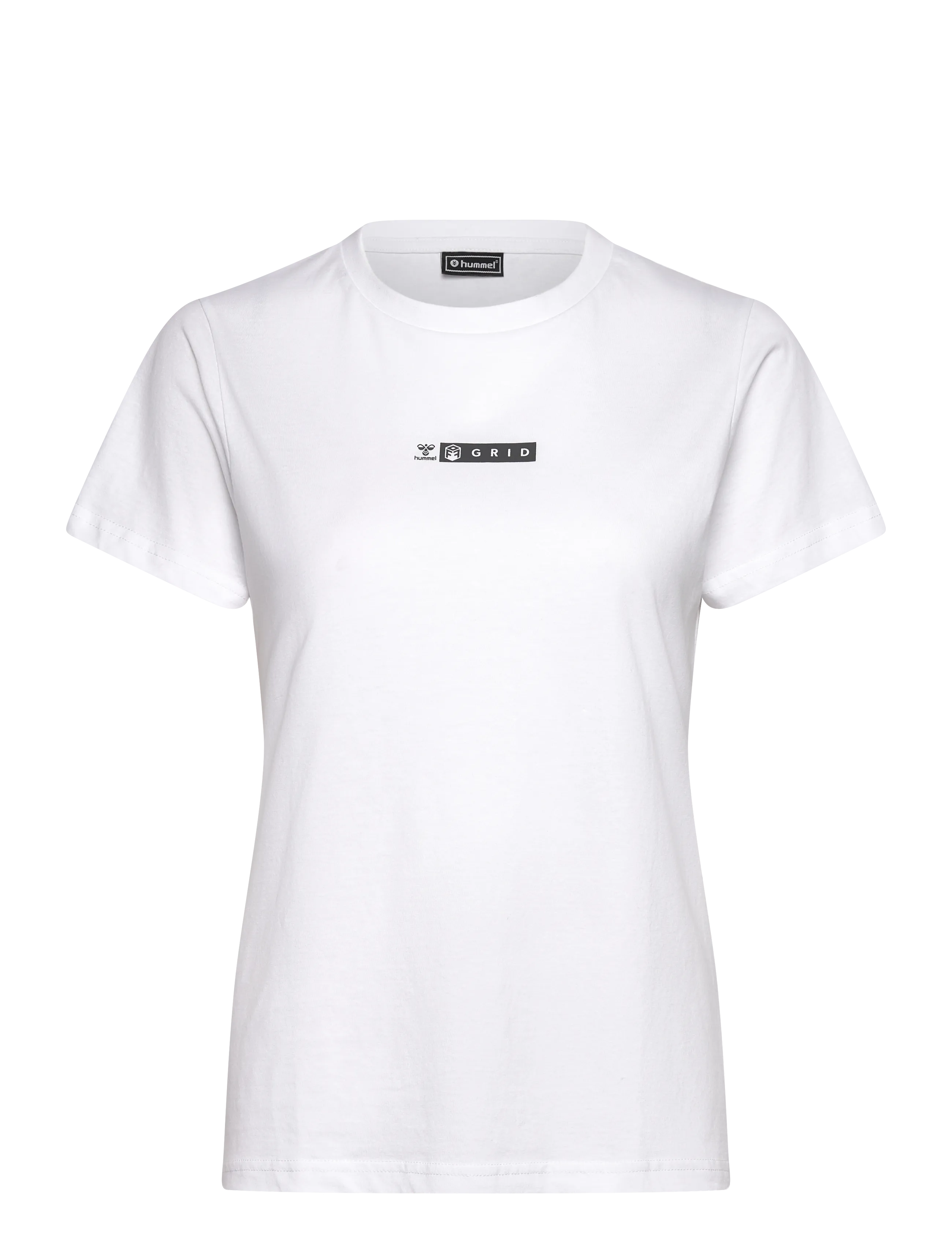 Hummel Hmloffgrid Tee S/S Wo, S, Sports Oberteile & T-shirts, Weiß - Sport Frauen