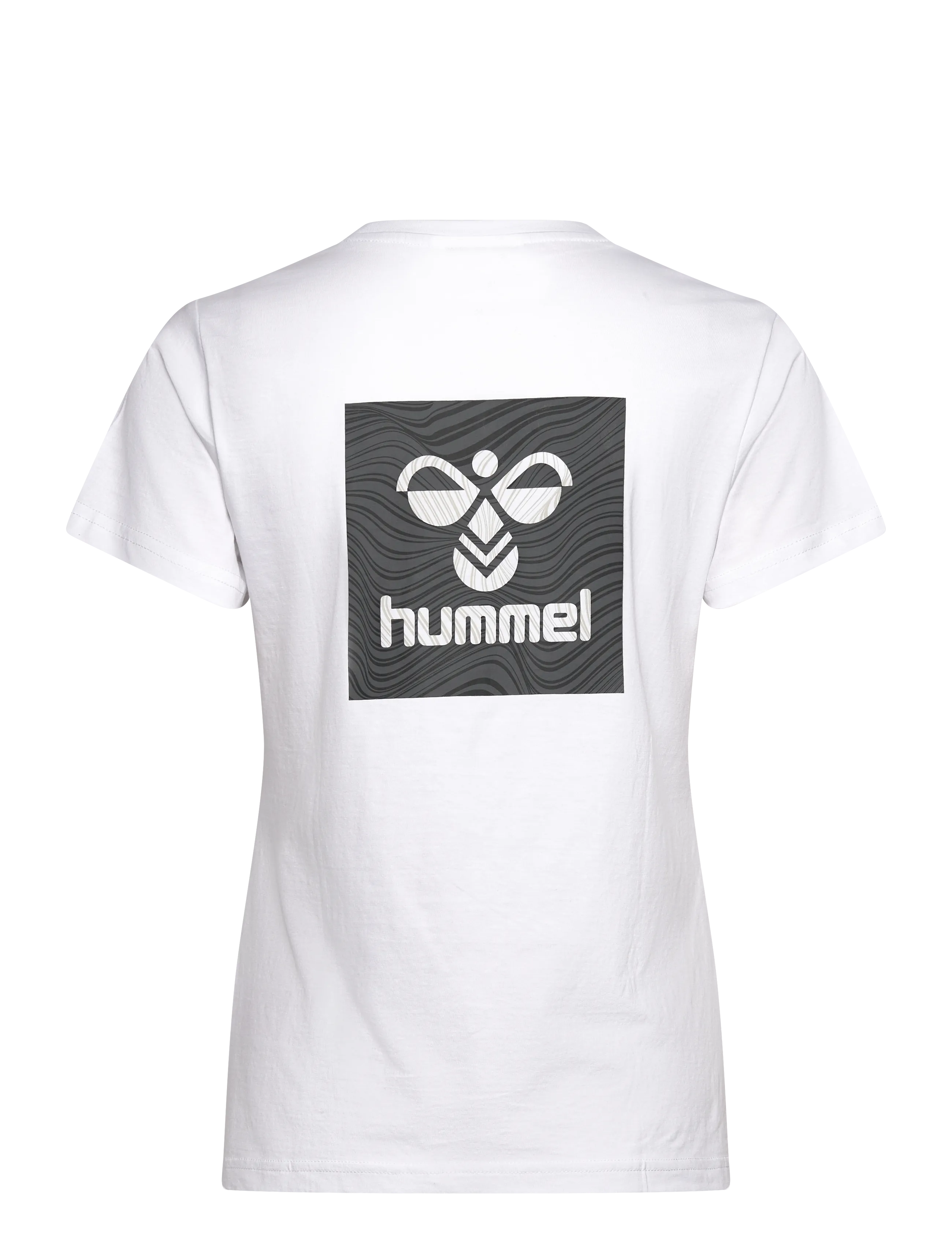 Hummel - hmlOFFGRID TEE S/S WO - sportinės palaidinukės - white/forged iron - 1