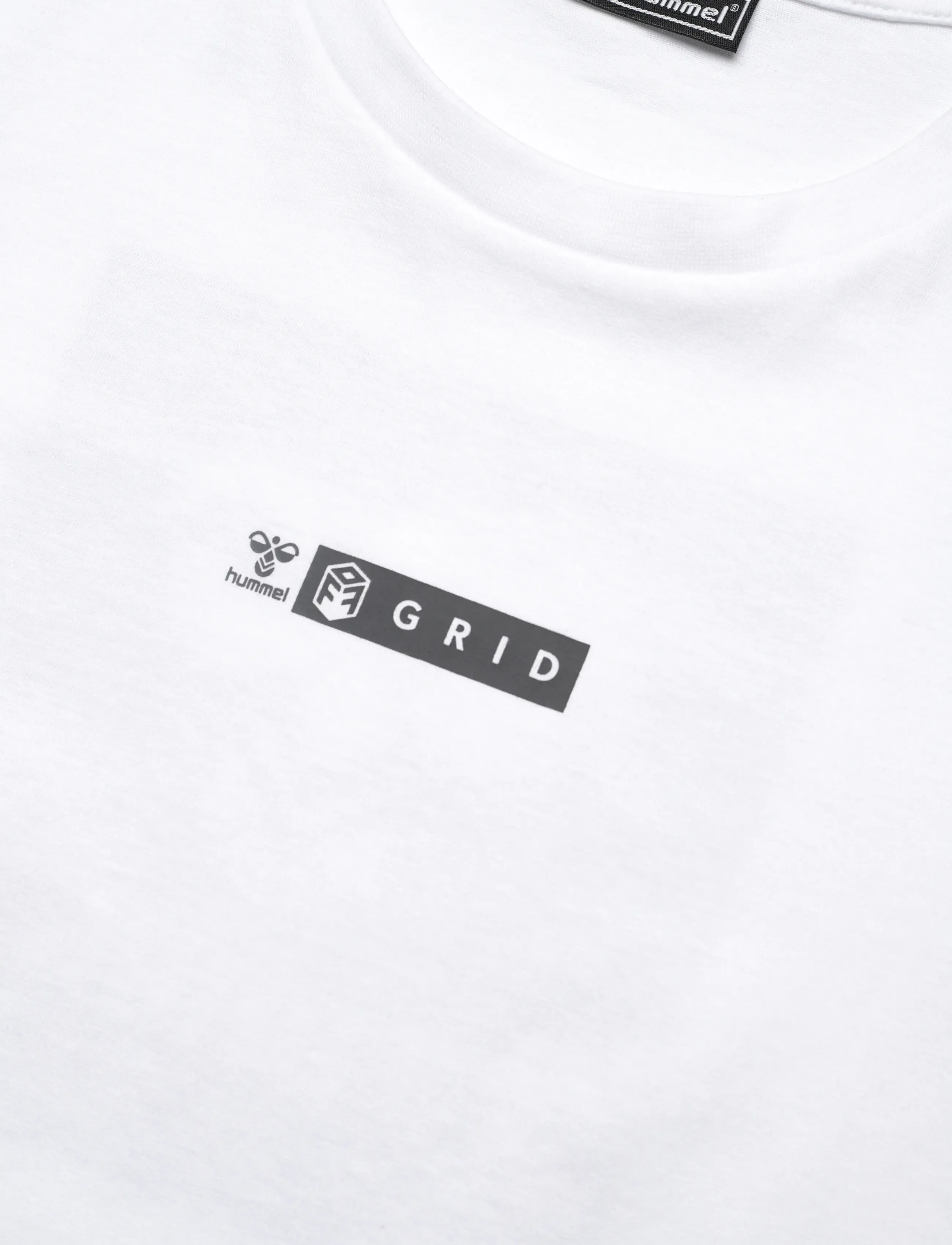 Hummel - hmlOFFGRID TEE S/S WO - sportinės palaidinukės - white/forged iron - 2