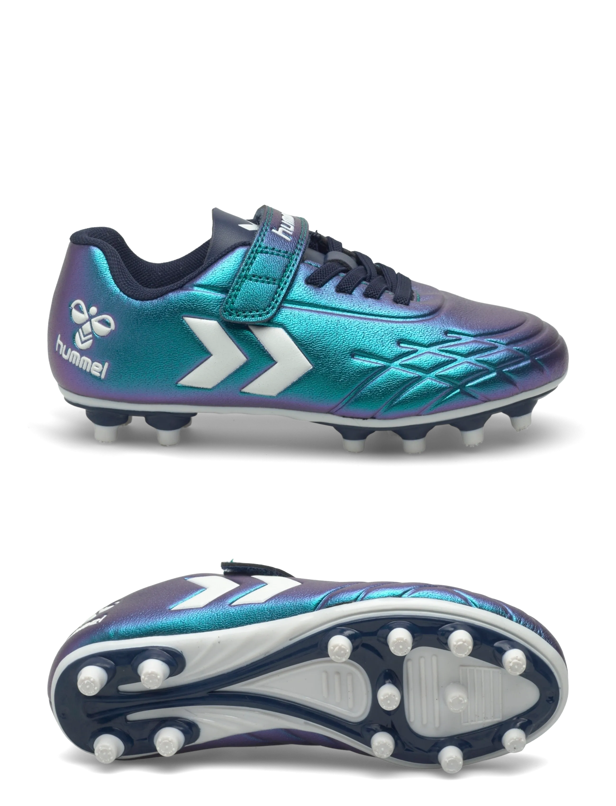 Hummel TOP STAR F.G. JR - Sportskor - GREEN/MULTI COLOUR / multi