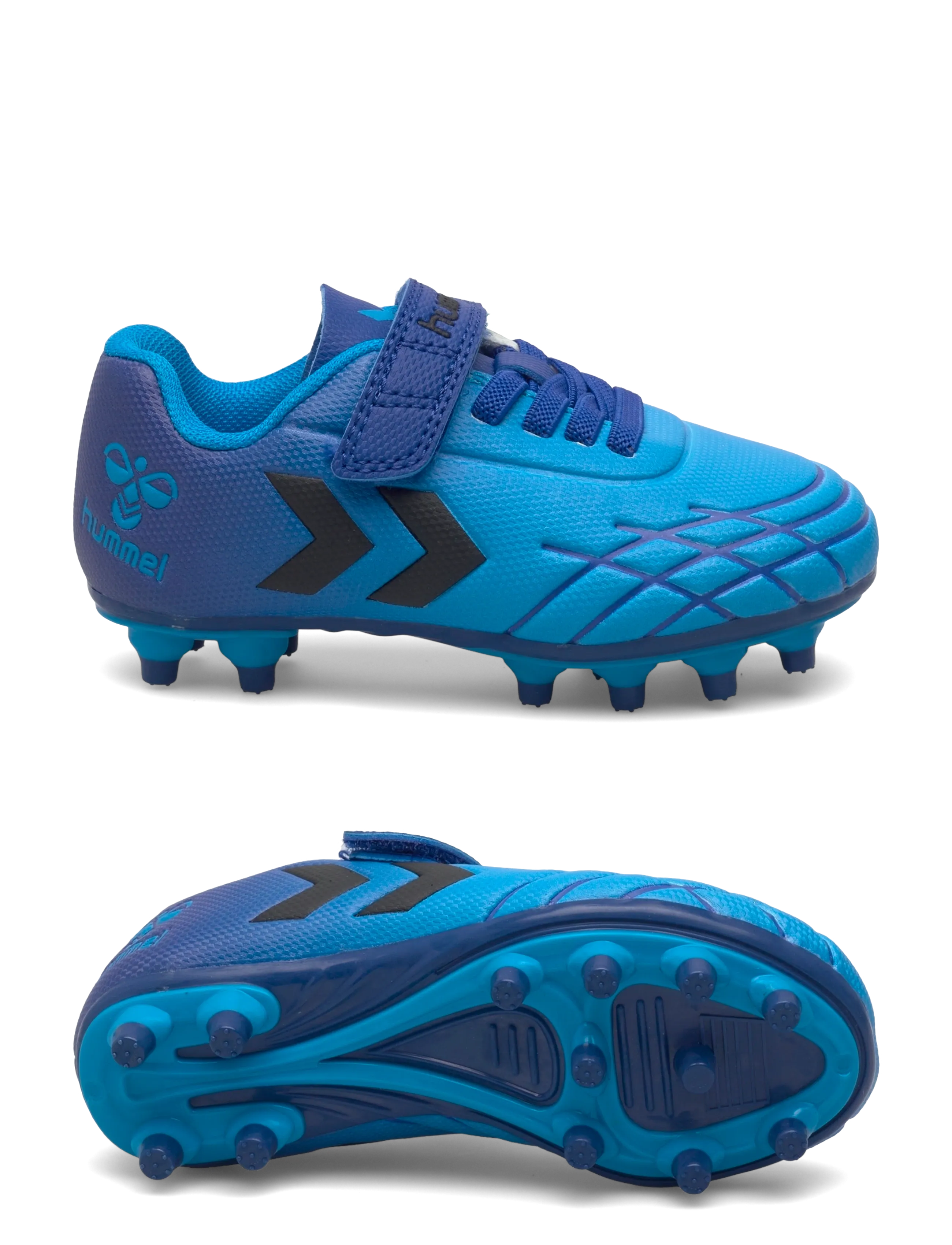 Hummel TOP STAR F.G. JR - Sko - SURF THE WEB / blue