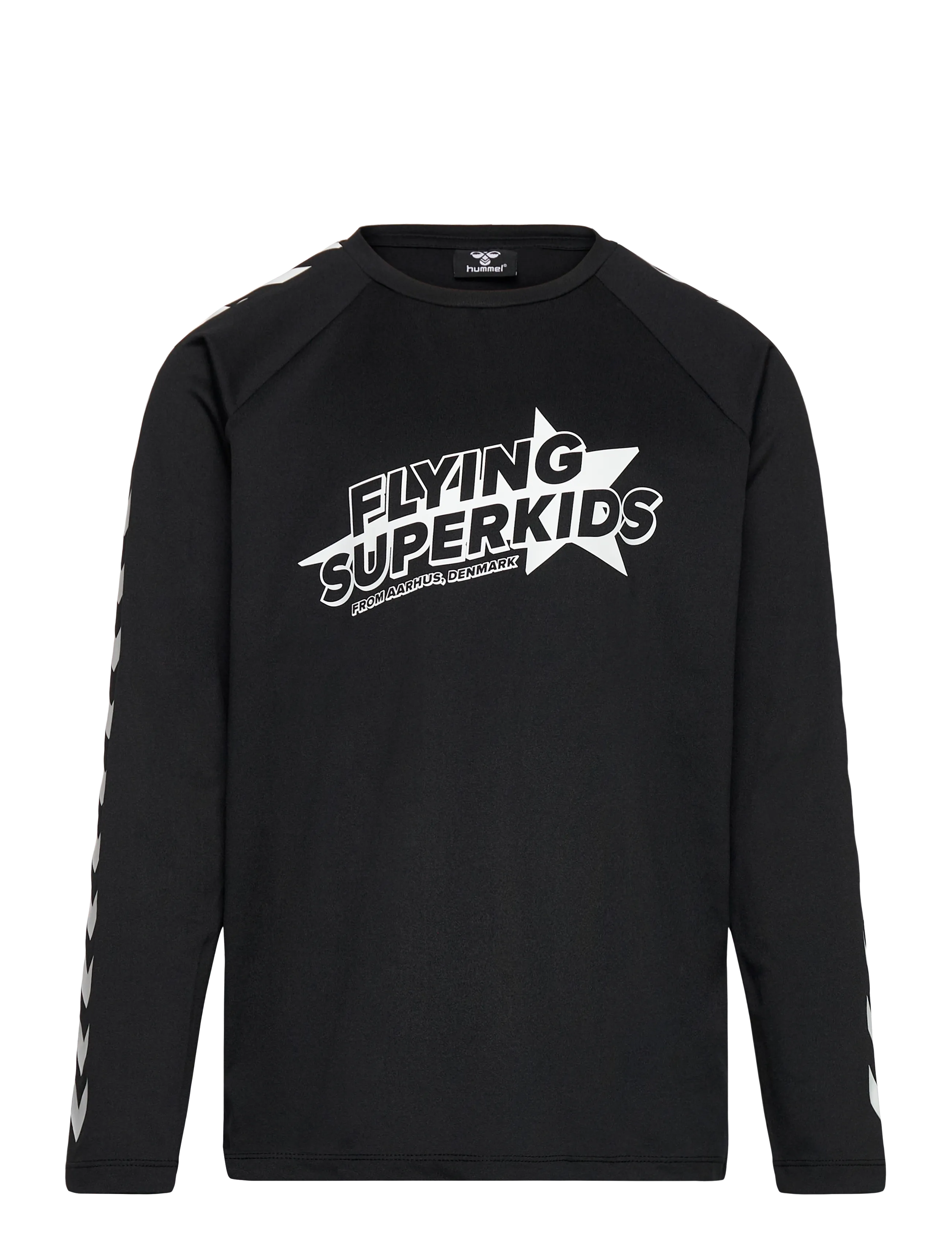 Hummel hmlFLYING CHAMPION T-SHIRT L/S - Osta ikäryhmittäin - BLACK / black
