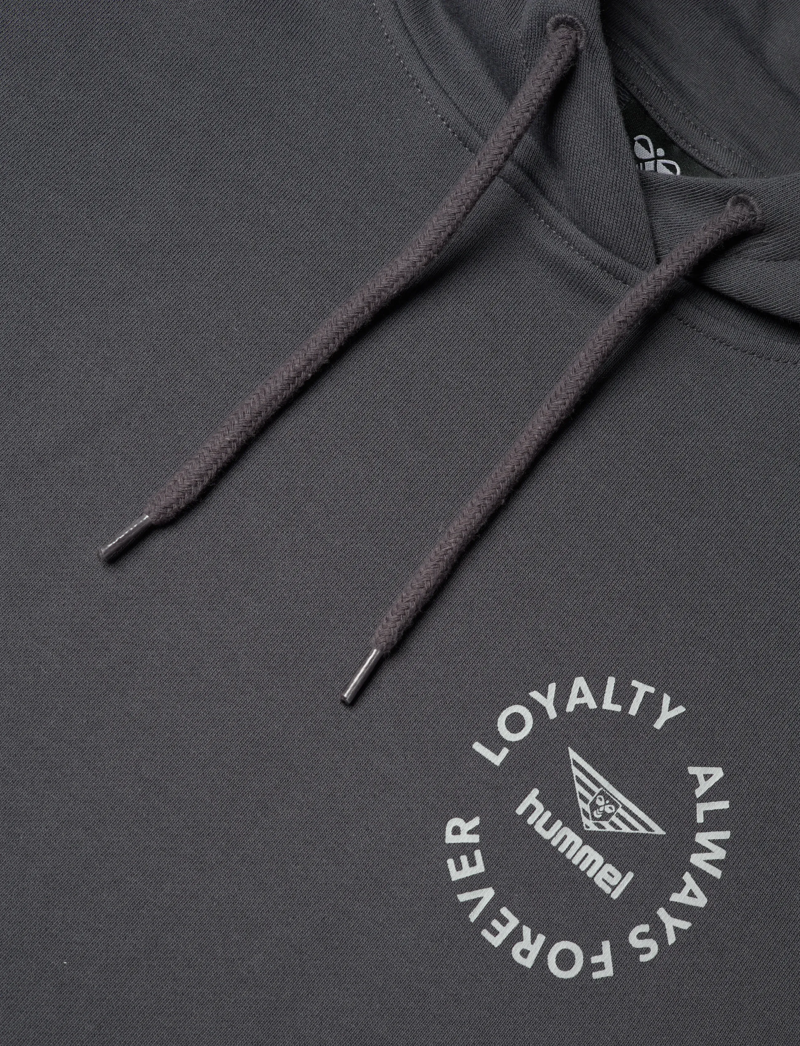Hummel - hmlLGC LOYALTY HOODIE - hættetrøjer - blackened pearl - 2