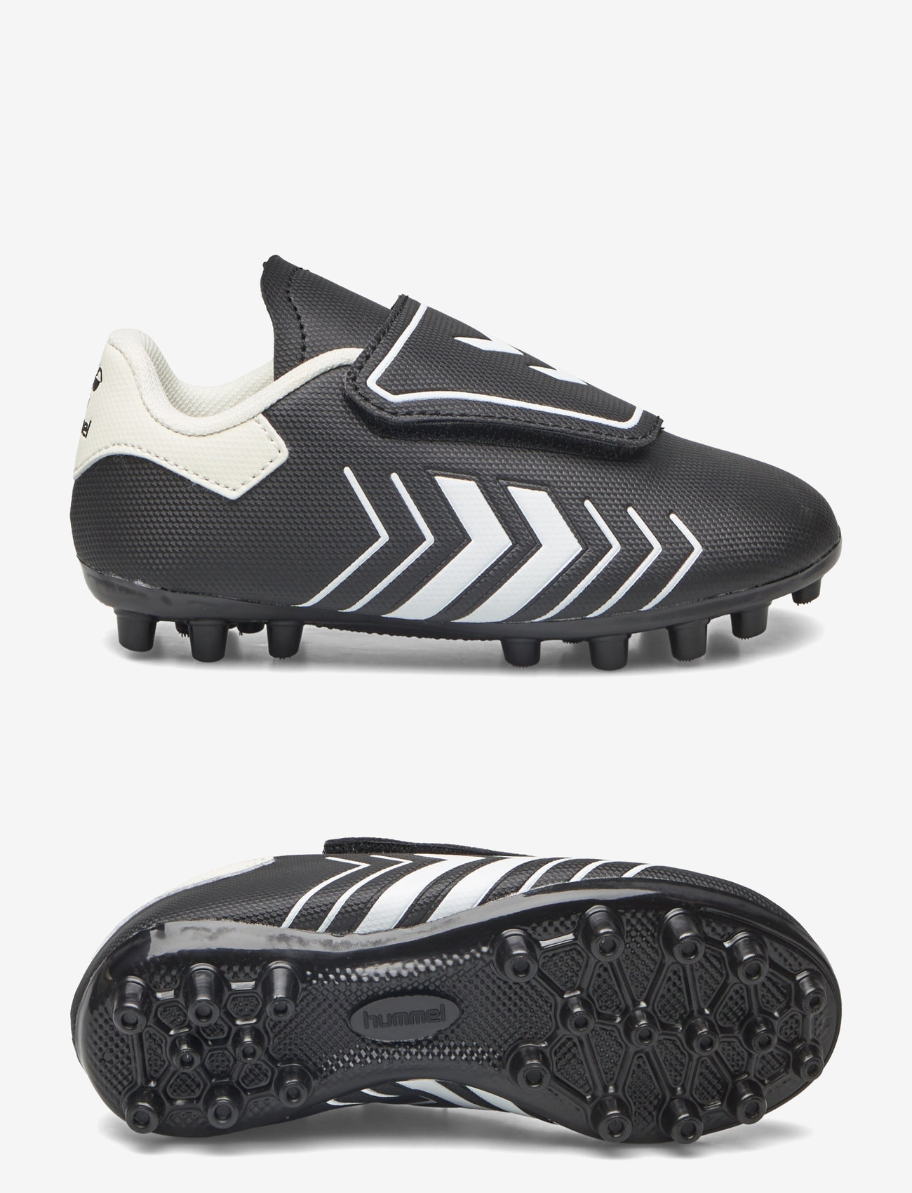 Hummel - HATTRICK M.G. JR - fodboldstøvler - black/white - 0