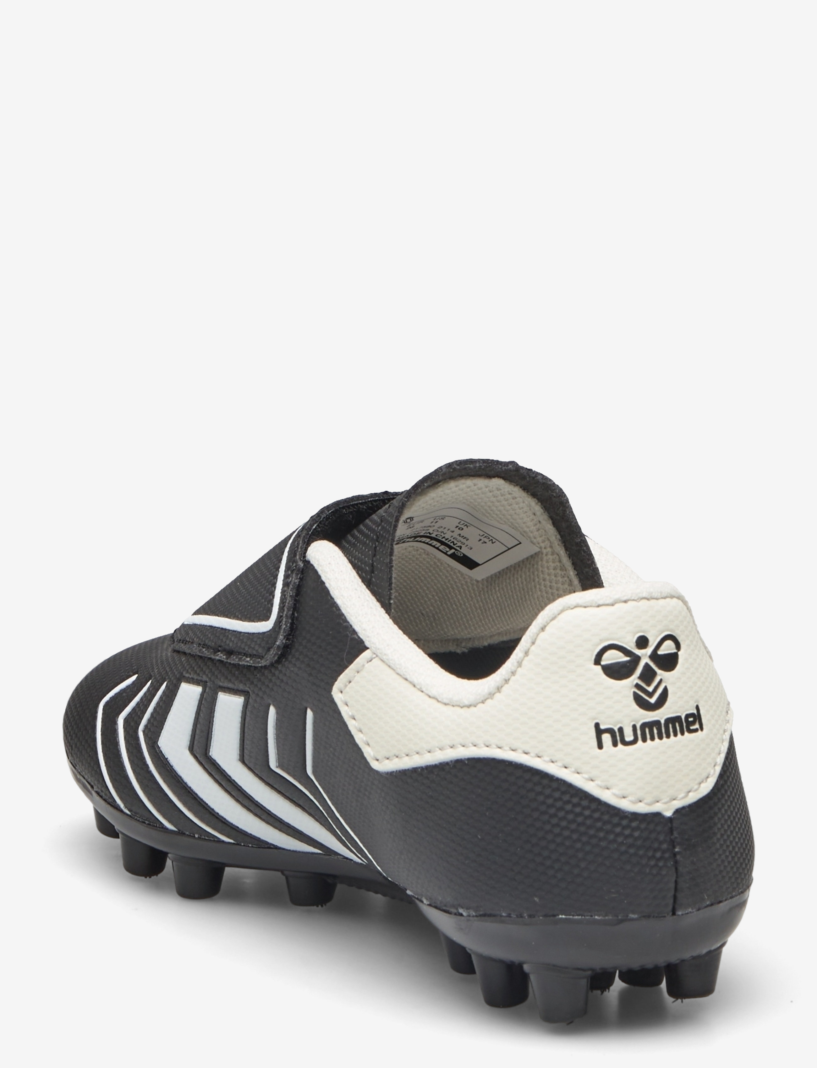 Hummel - HATTRICK MG JR - fotbollsskor - black/white - 2