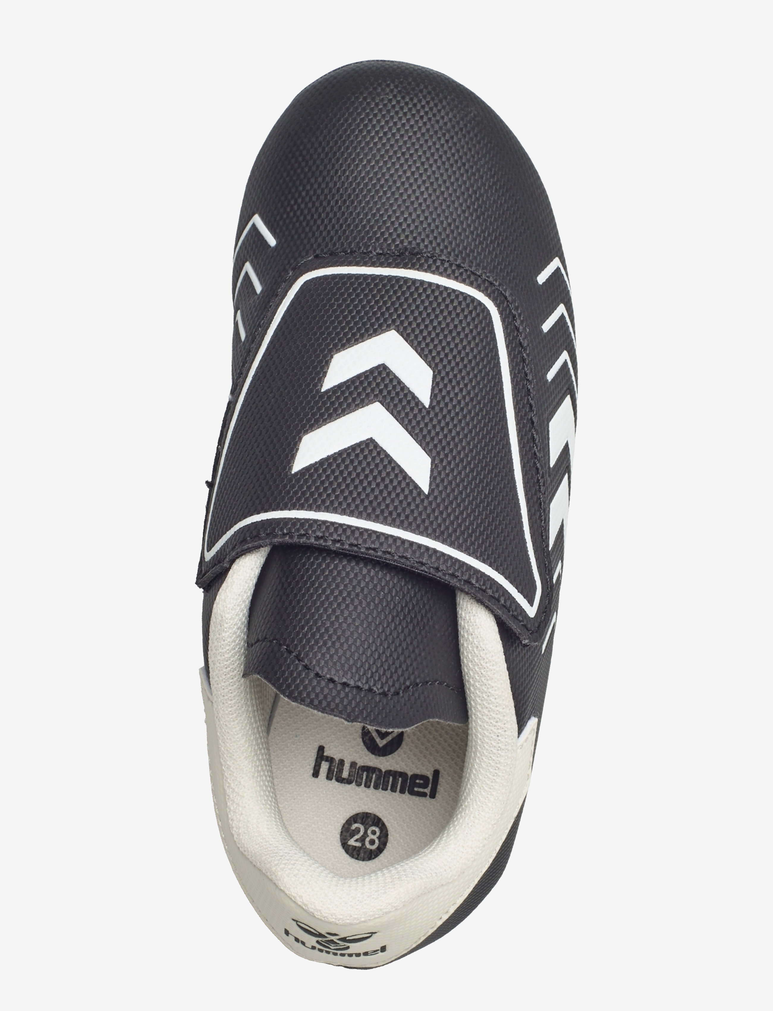 Hummel - HATTRICK MG JR - fotbollsskor - black/white - 3